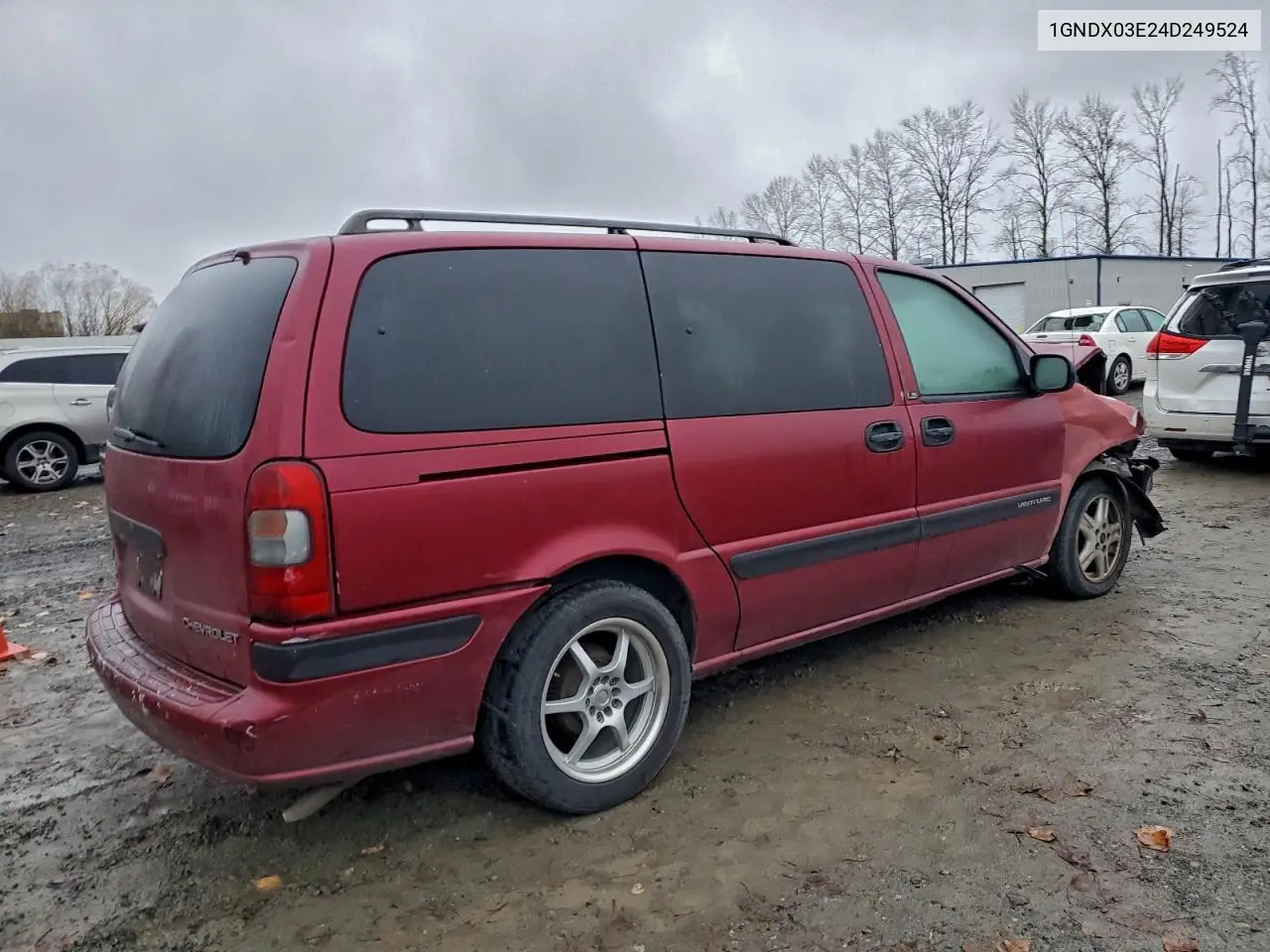 1GNDX03E24D249524 2004 Chevrolet Venture