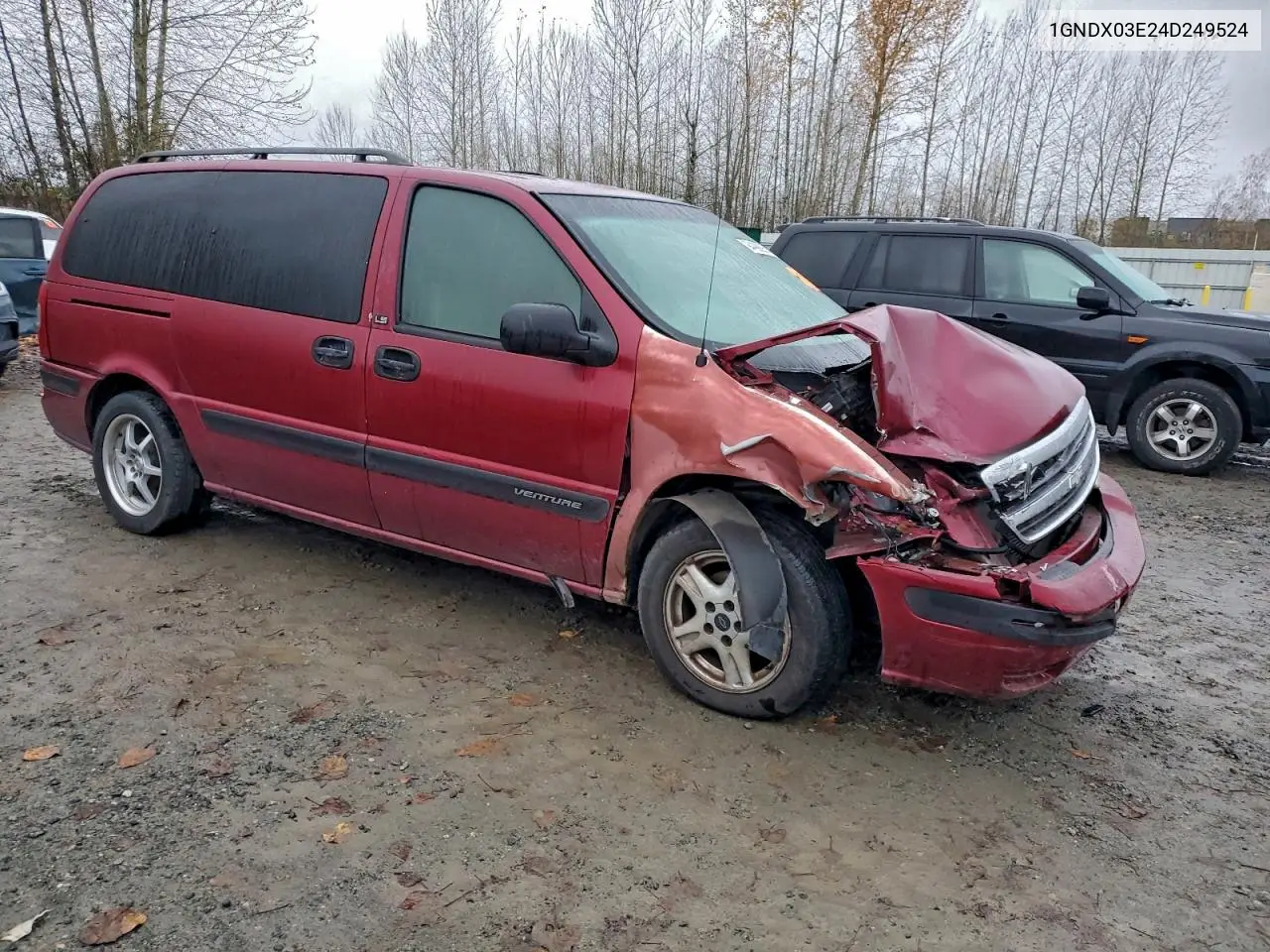 1GNDX03E24D249524 2004 Chevrolet Venture