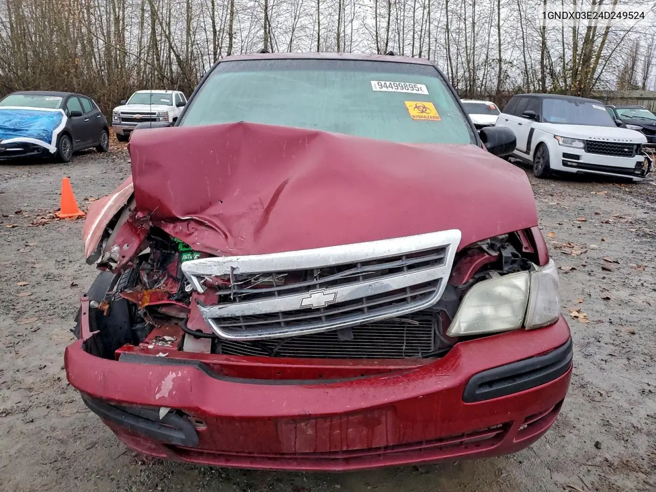 1GNDX03E24D249524 2004 Chevrolet Venture