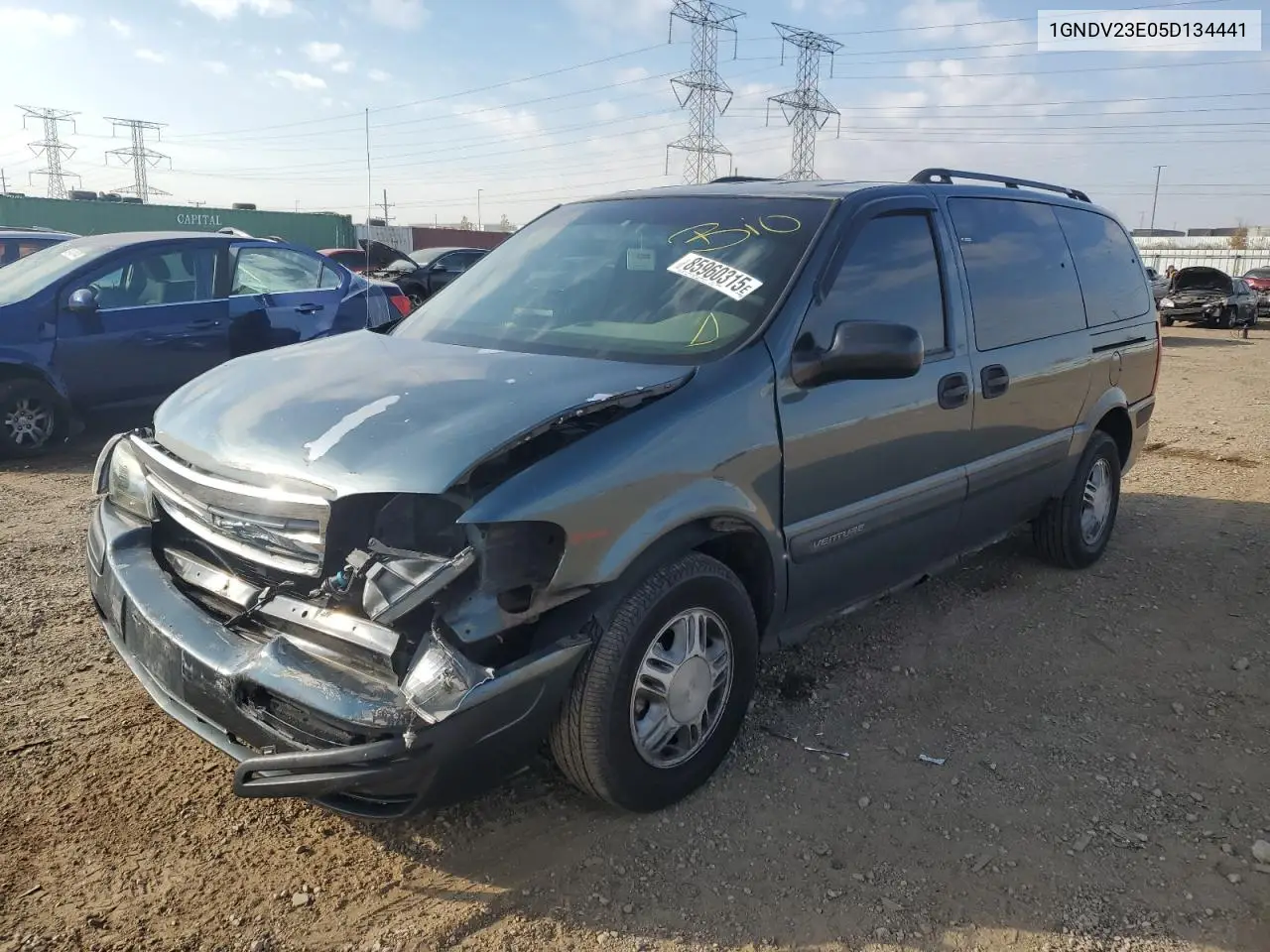 1GNDV23E05D134441 2005 Chevrolet Venture Ls