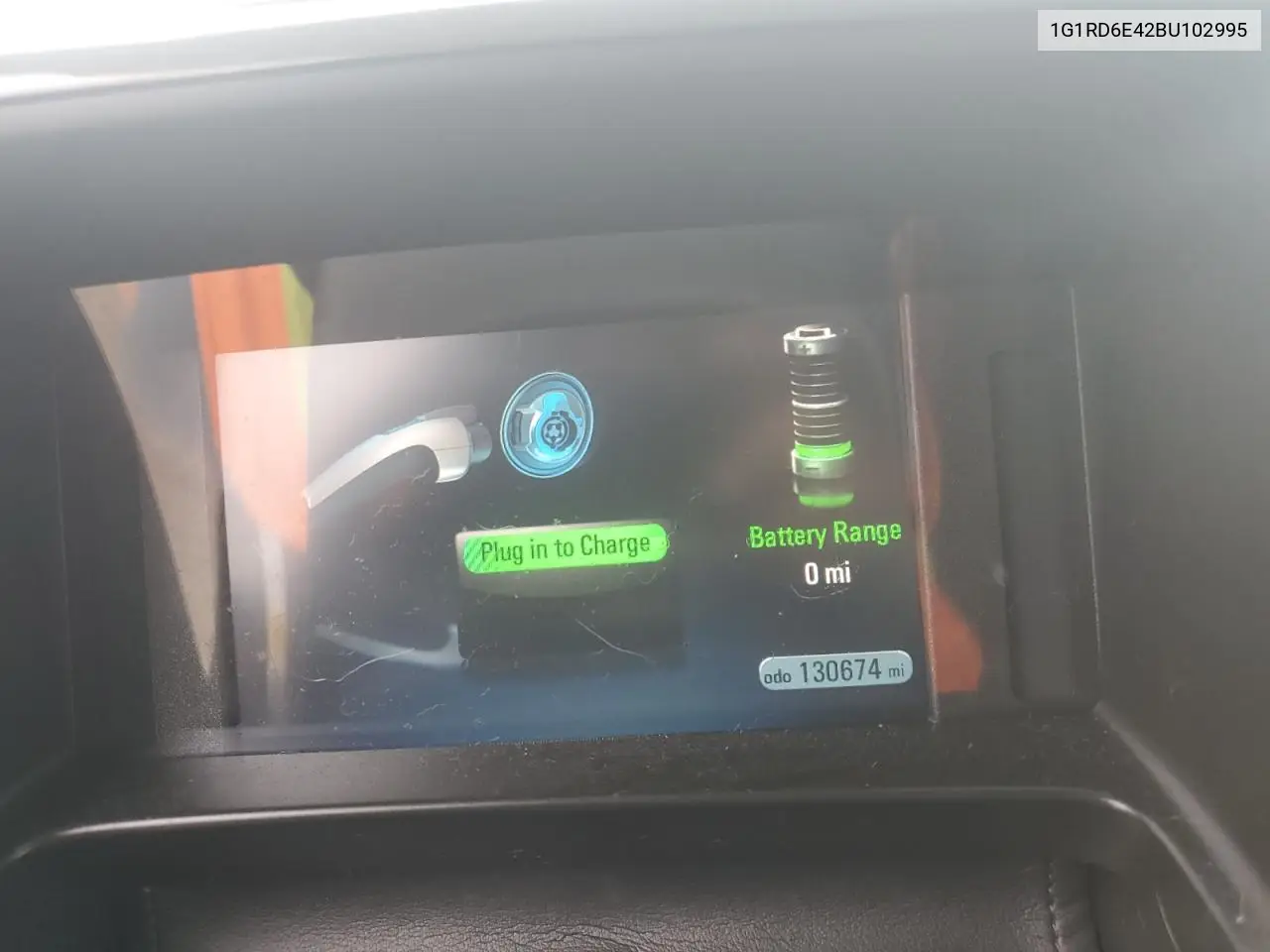 1G1RD6E42BU102995 2011 Chevrolet Volt
