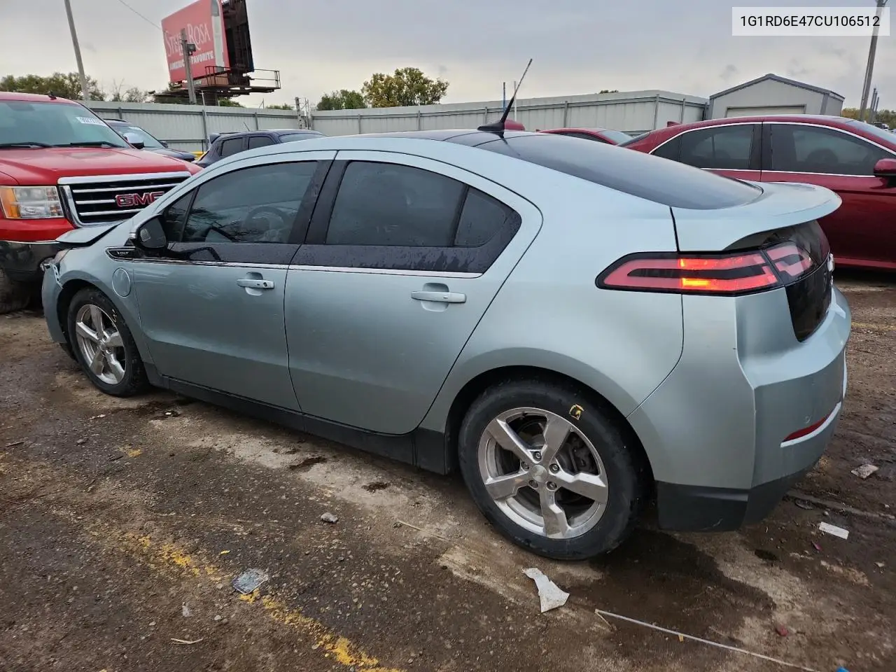 1G1RD6E47CU106512 2012 Chevrolet Volt