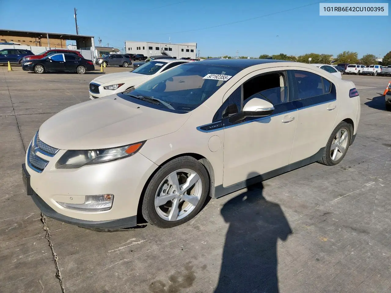 1G1RB6E42CU100395 2012 Chevrolet Volt