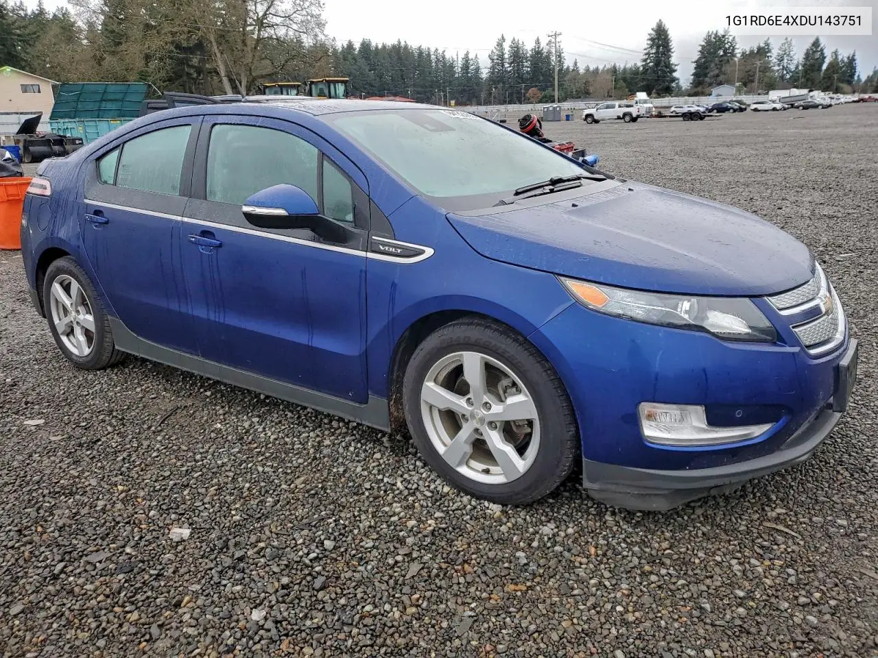 1G1RD6E4XDU143751 2013 Chevrolet Volt