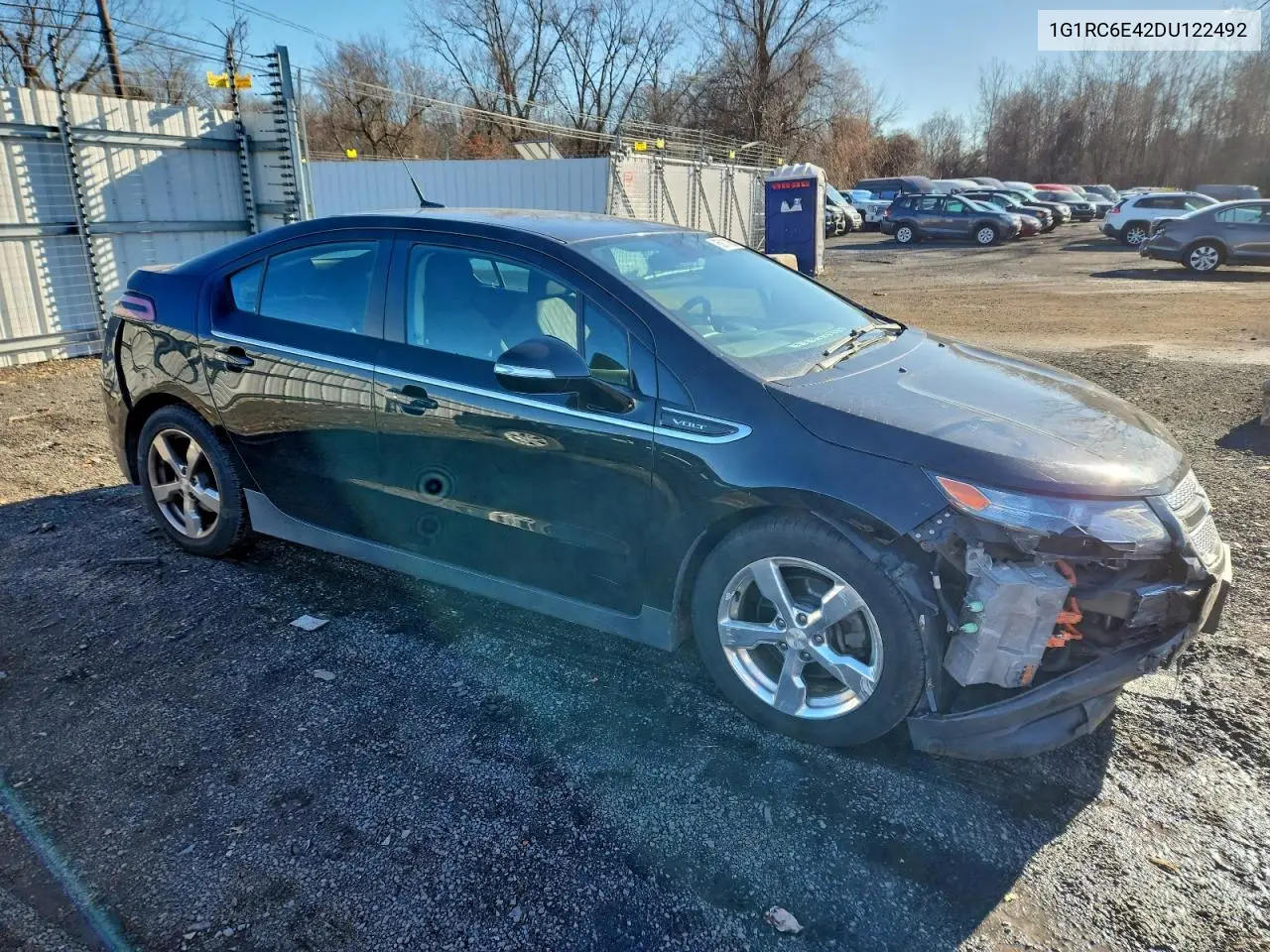 1G1RC6E42DU122492 2013 Chevrolet Volt