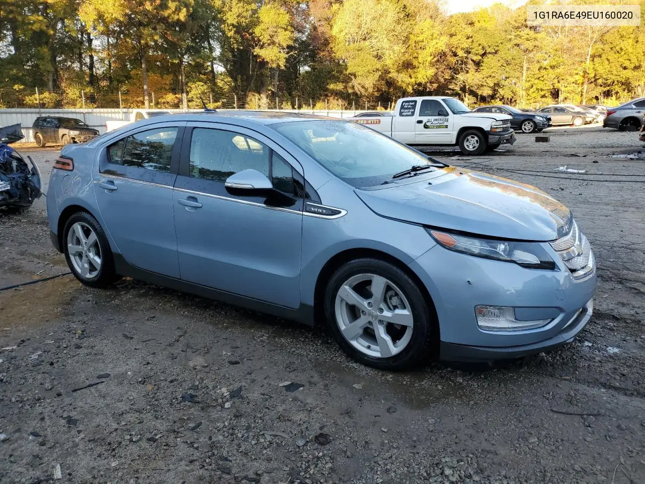 1G1RA6E49EU160020 2014 Chevrolet Volt