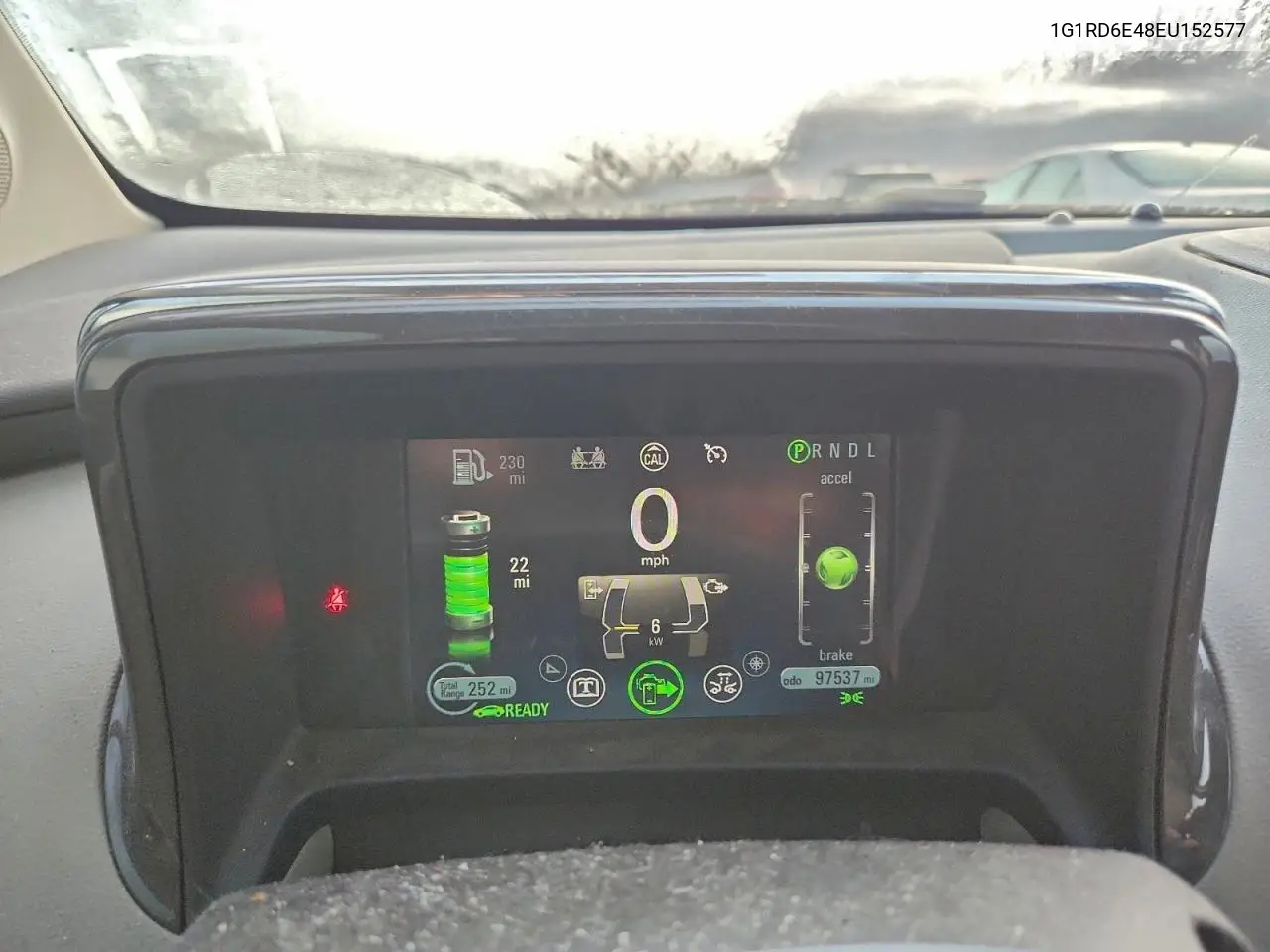 1G1RD6E48EU152577 2014 Chevrolet Volt