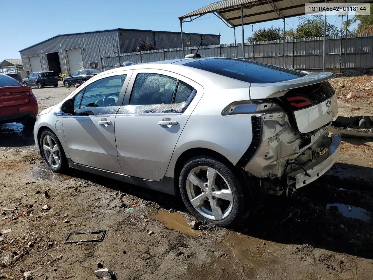 1G1RA6E42FU118144 2015 Chevrolet Volt