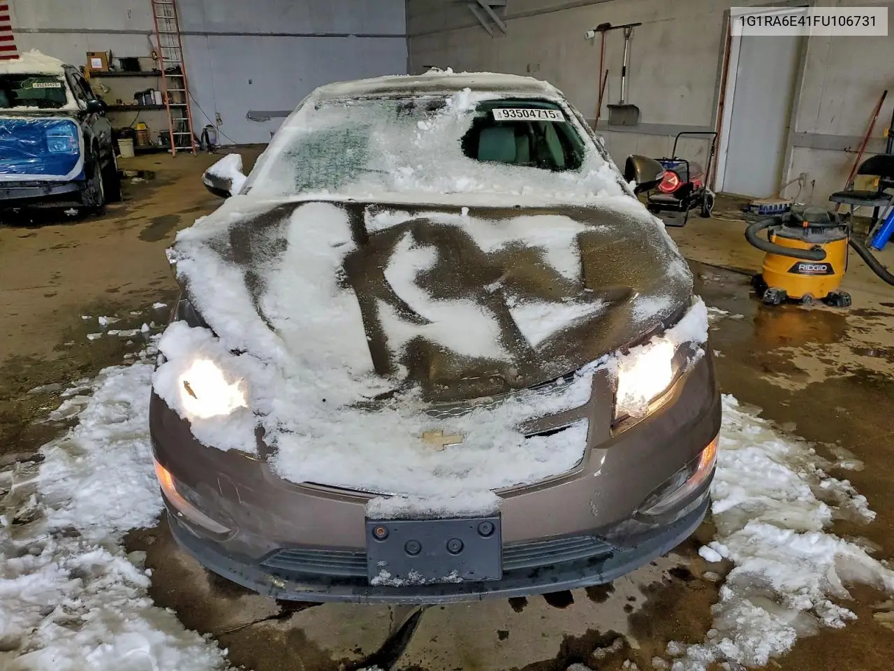 1G1RA6E41FU106731 2015 Chevrolet Volt