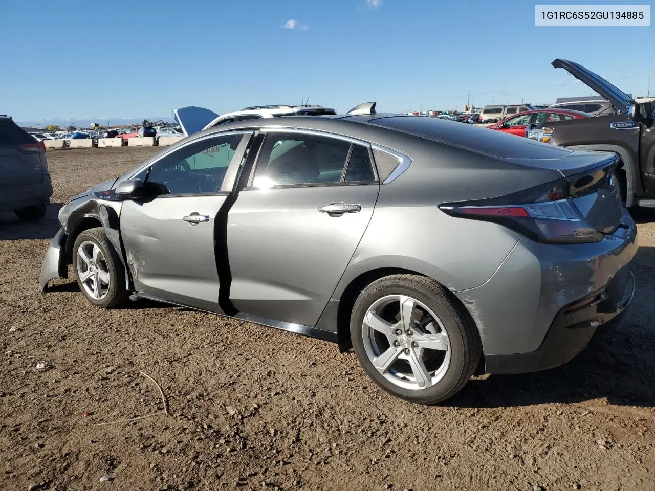 1G1RC6S52GU134885 2016 Chevrolet Volt Lt