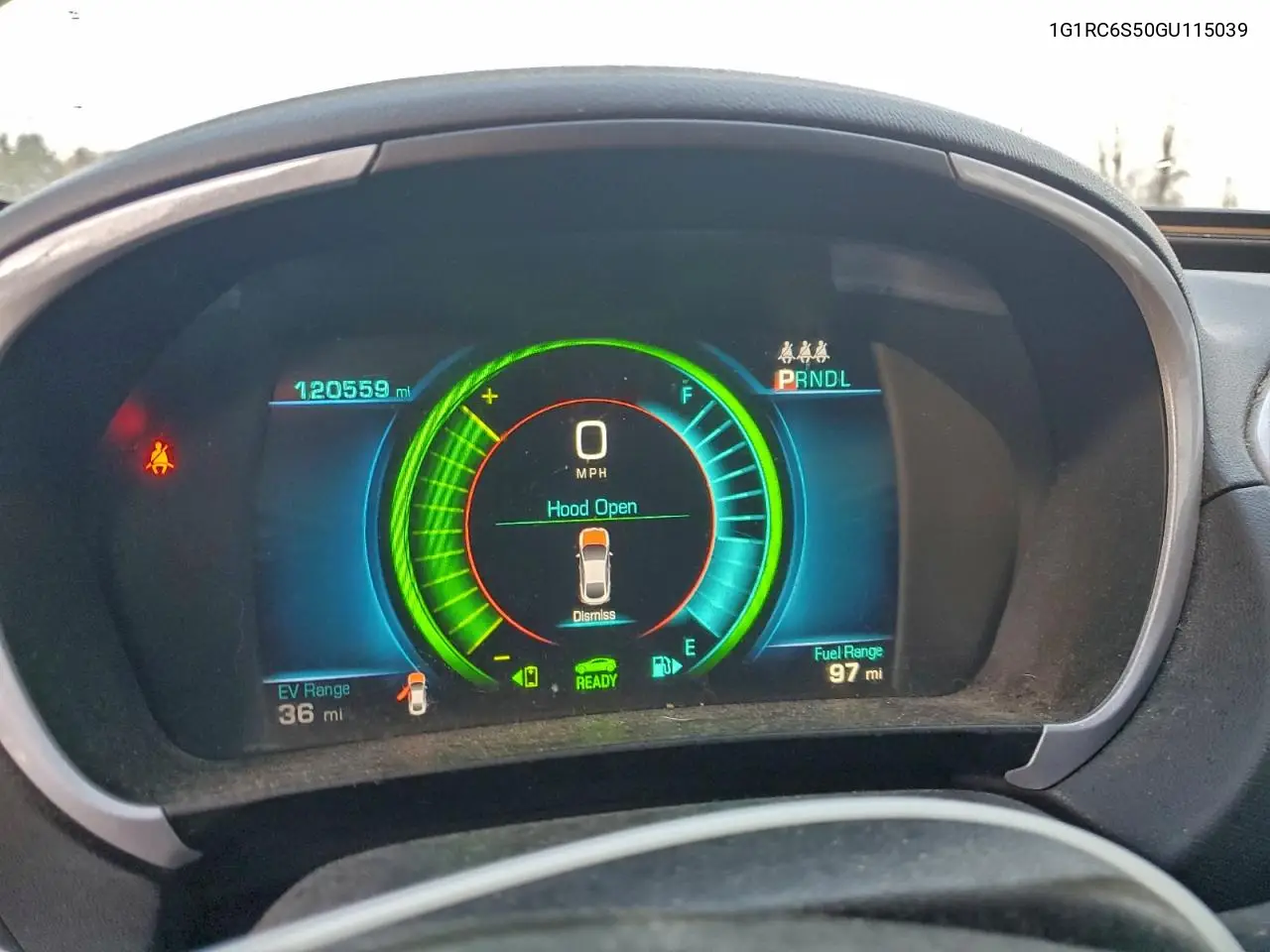 1G1RC6S50GU115039 2016 Chevrolet Volt Lt