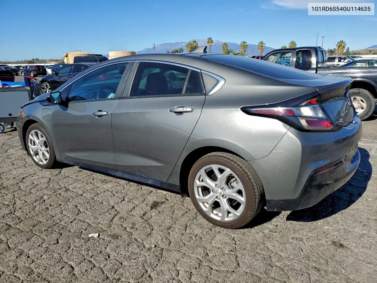 1G1RD6S54GU114635 2016 Chevrolet Volt Ltz