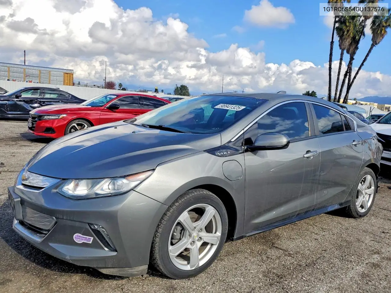 1G1RC6S54GU137576 2016 Chevrolet Volt Lt