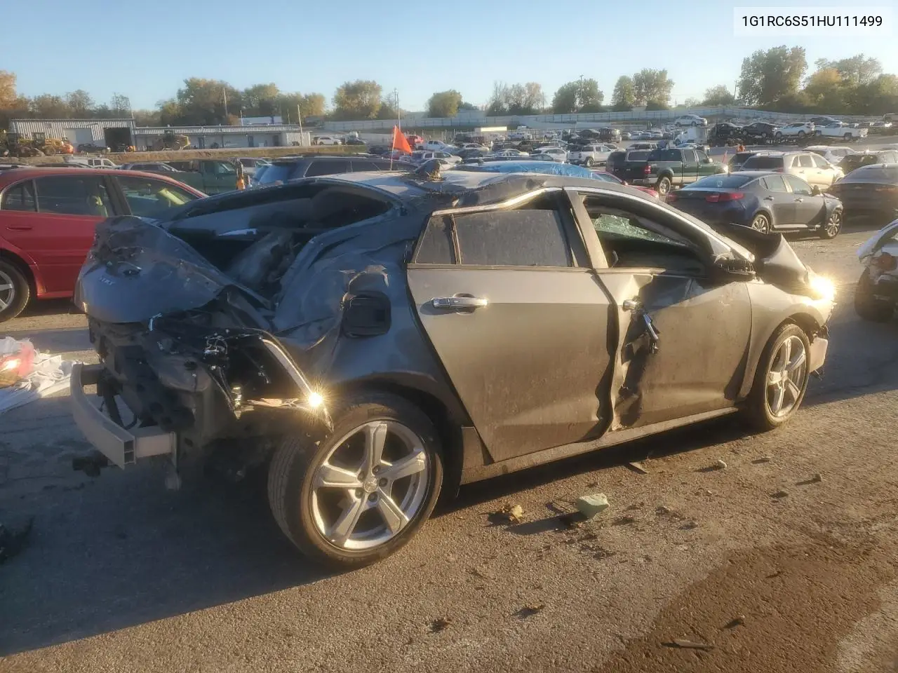 1G1RC6S51HU111499 2017 Chevrolet Volt Lt
