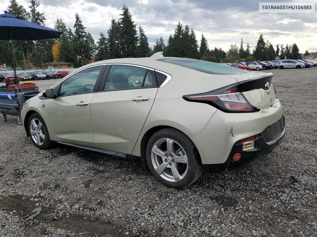 1G1RA6S51HU106583 2017 Chevrolet Volt Lt