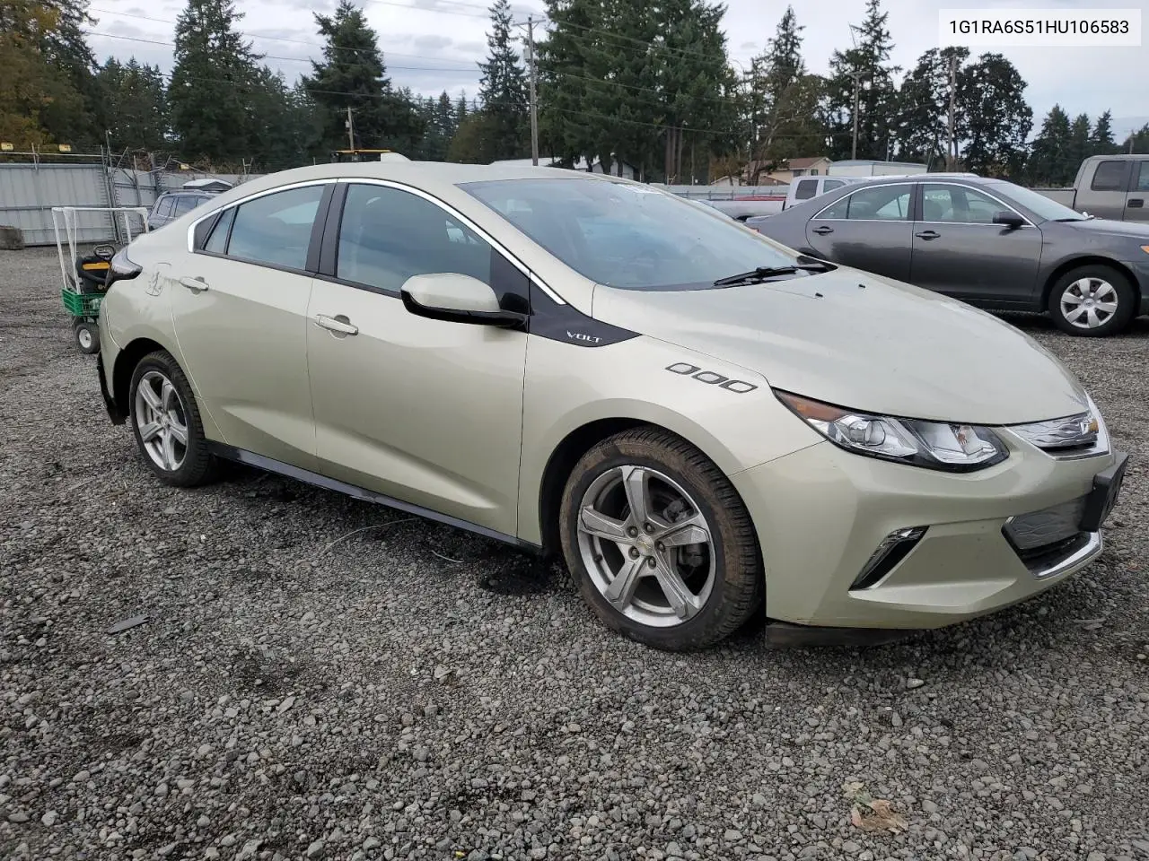 1G1RA6S51HU106583 2017 Chevrolet Volt Lt