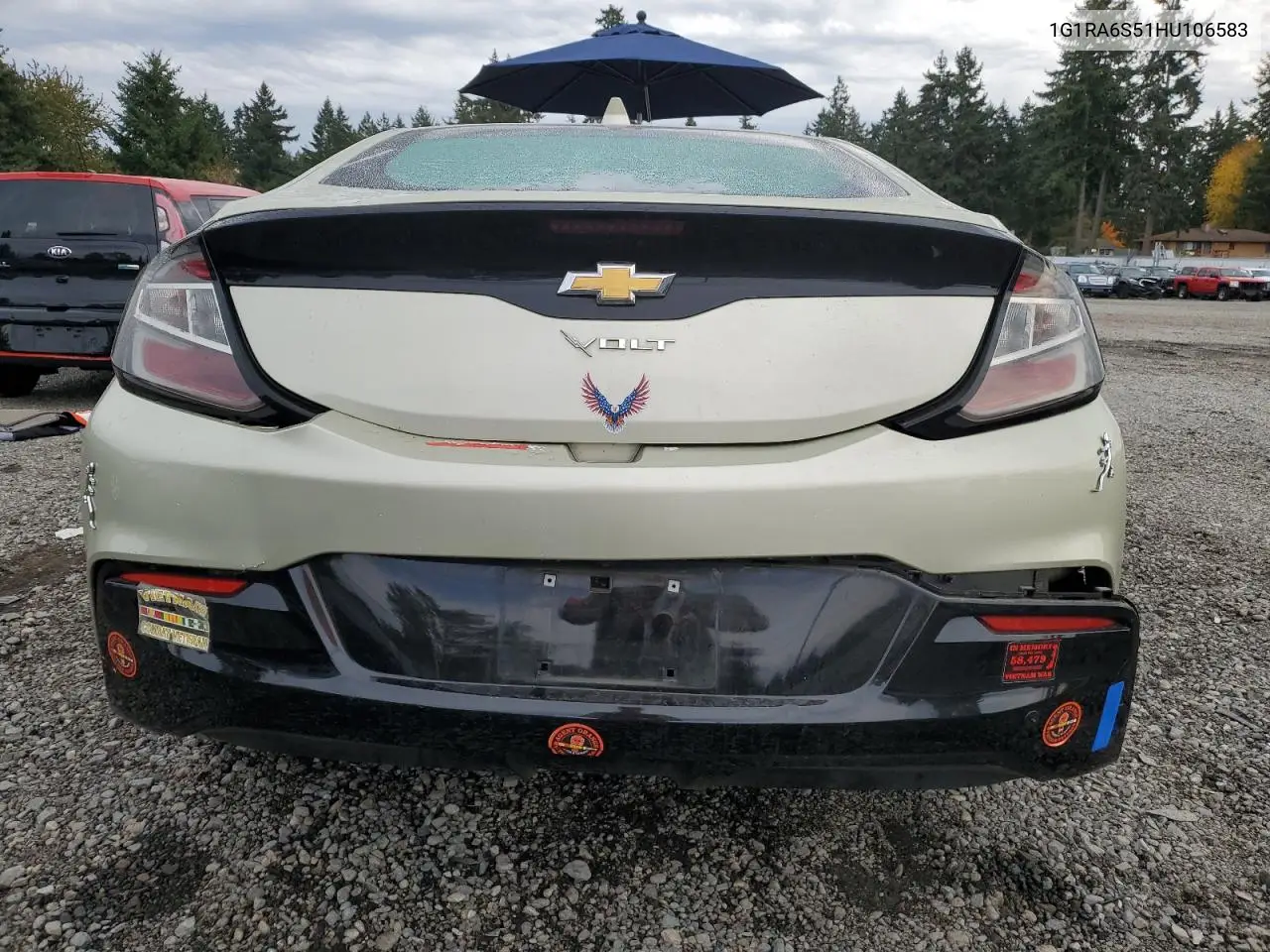1G1RA6S51HU106583 2017 Chevrolet Volt Lt
