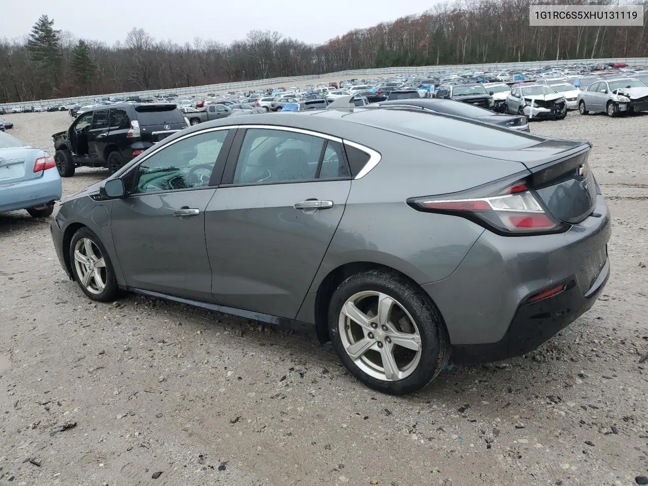 1G1RC6S5XHU131119 2017 Chevrolet Volt Lt
