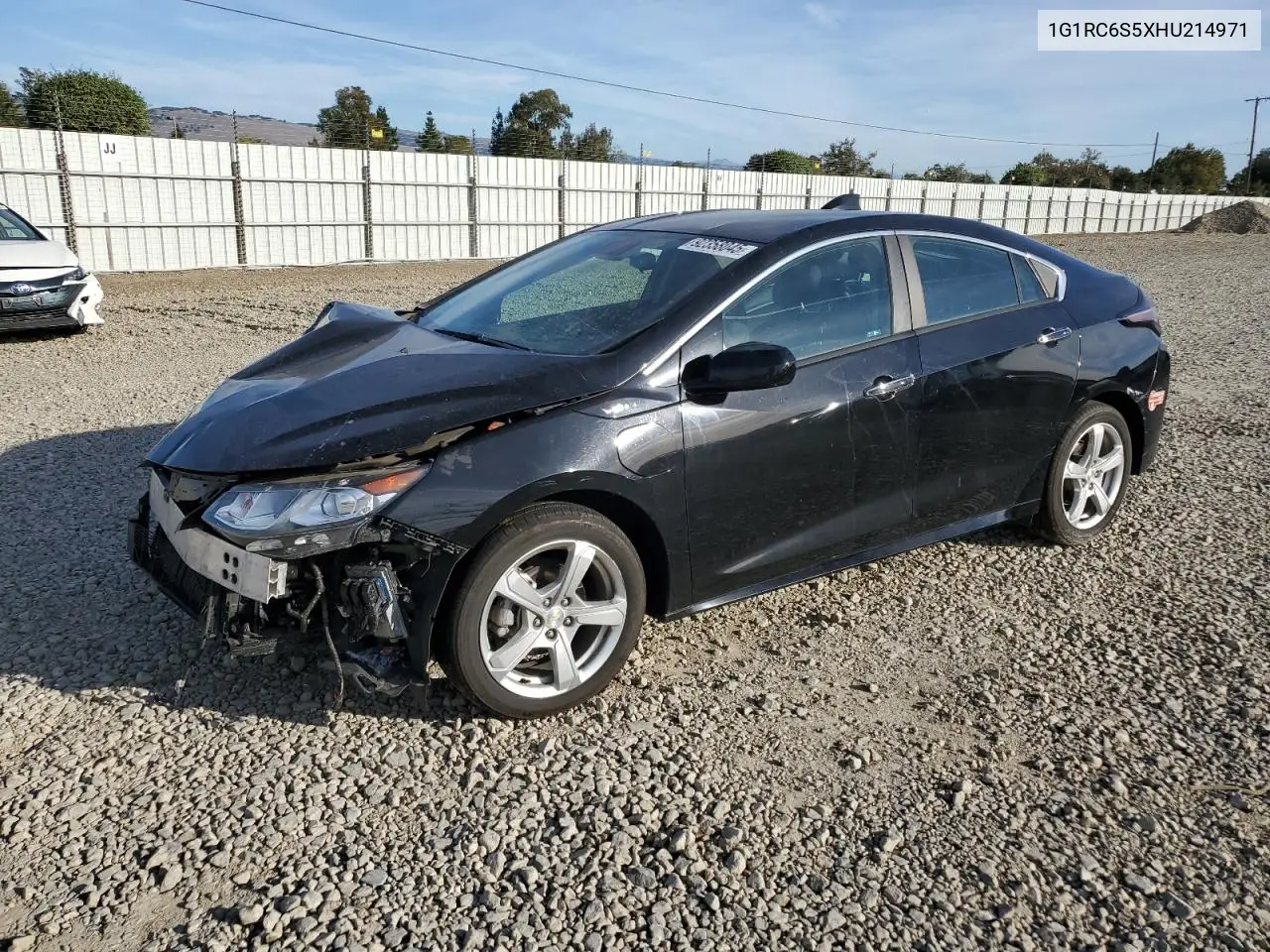 1G1RC6S5XHU214971 2017 Chevrolet Volt Lt
