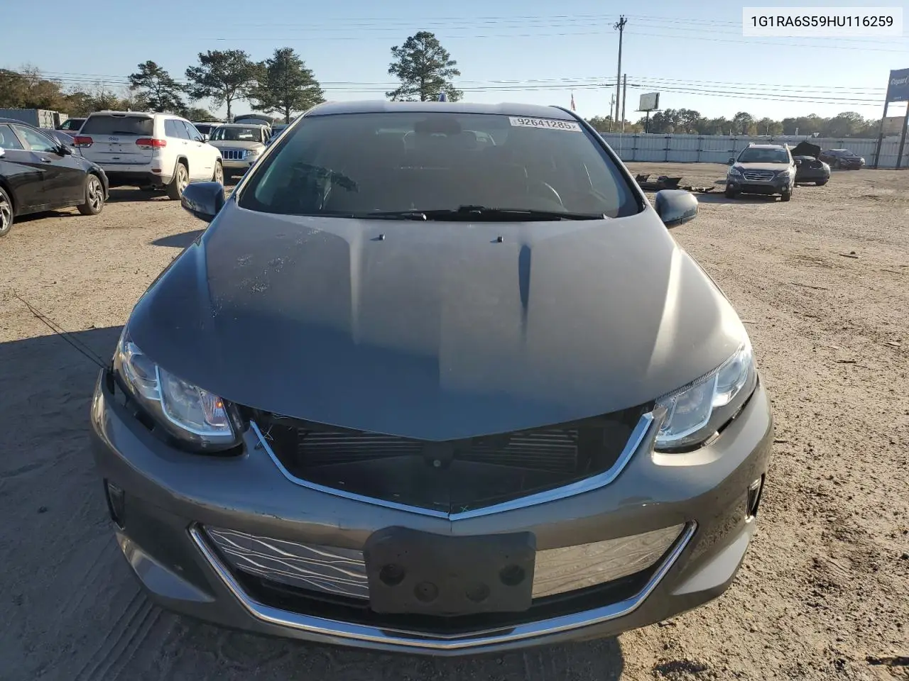 1G1RA6S59HU116259 2017 Chevrolet Volt Lt