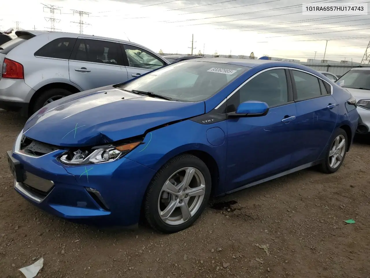 1G1RA6S57HU174743 2017 Chevrolet Volt Lt