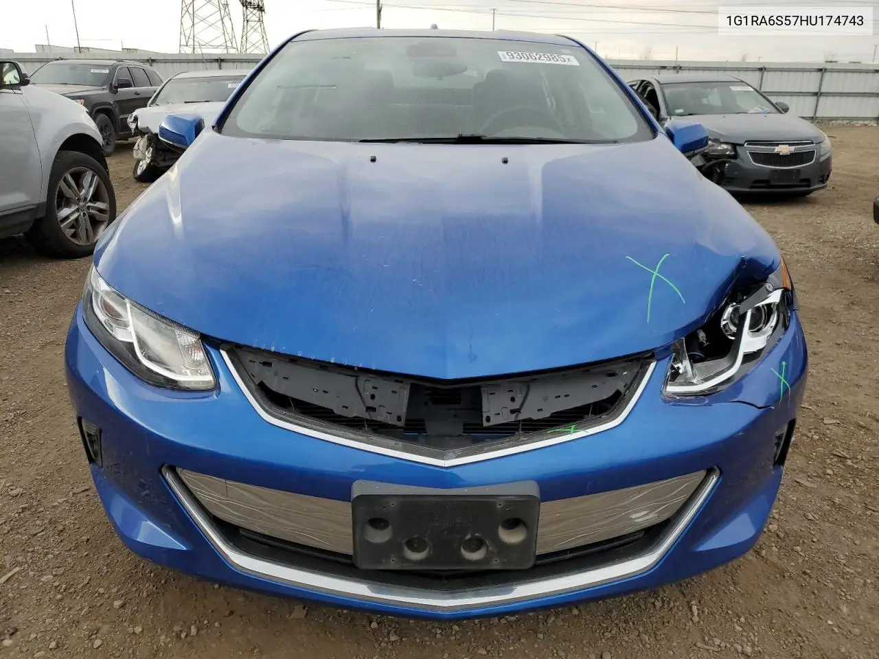1G1RA6S57HU174743 2017 Chevrolet Volt Lt