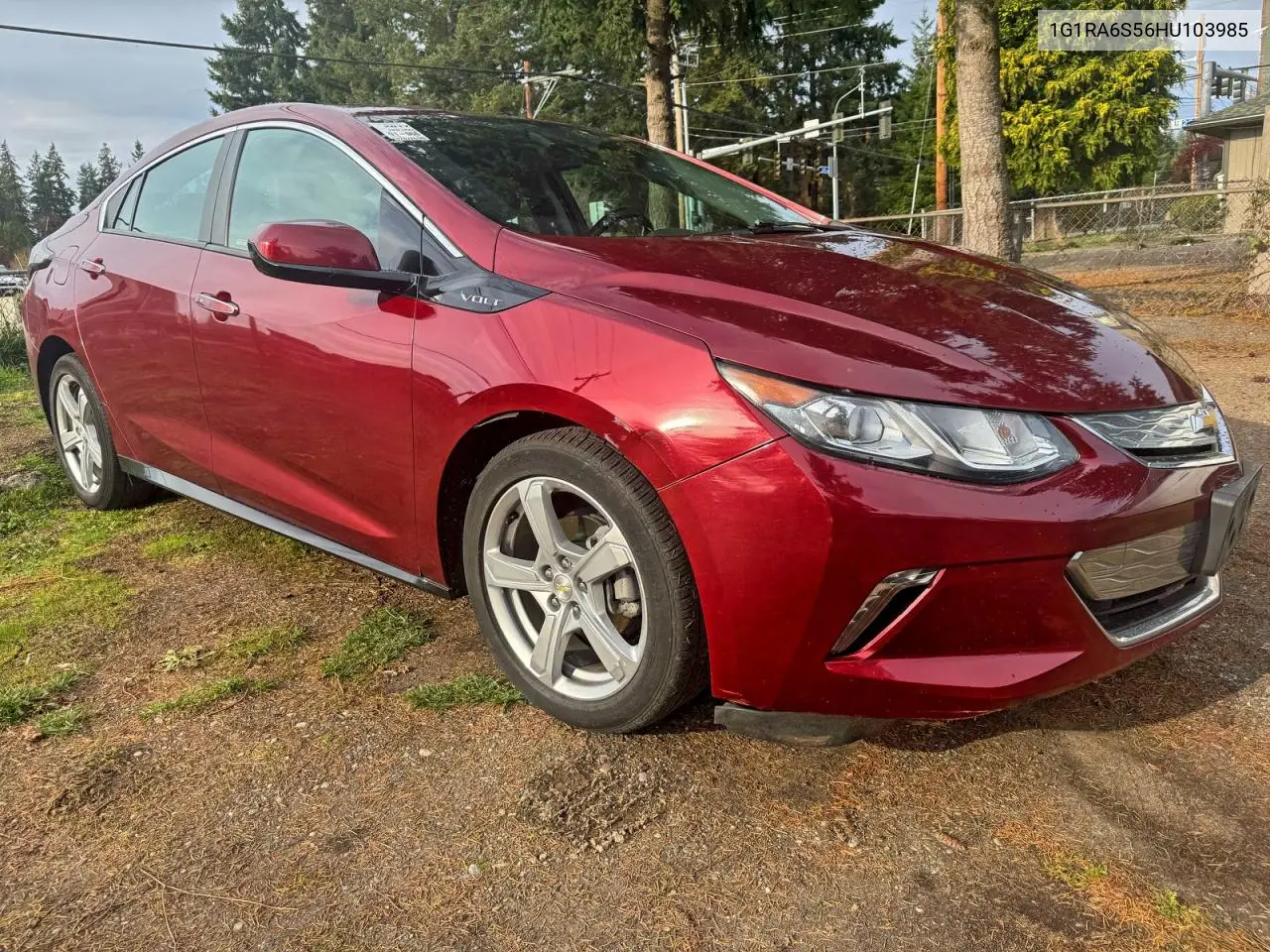 1G1RA6S56HU103985 2017 Chevrolet Volt Lt