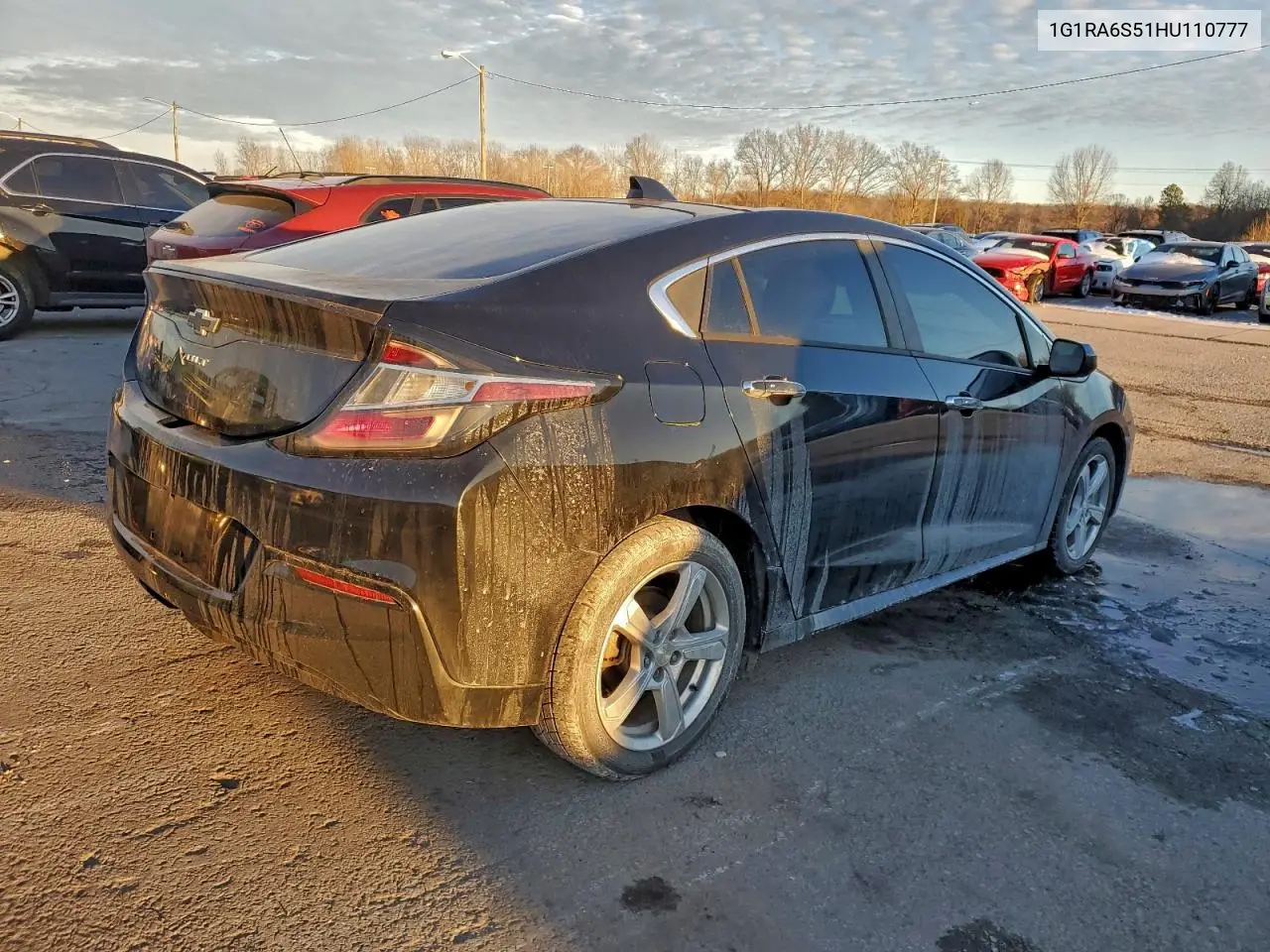 1G1RA6S51HU110777 2017 Chevrolet Volt Lt
