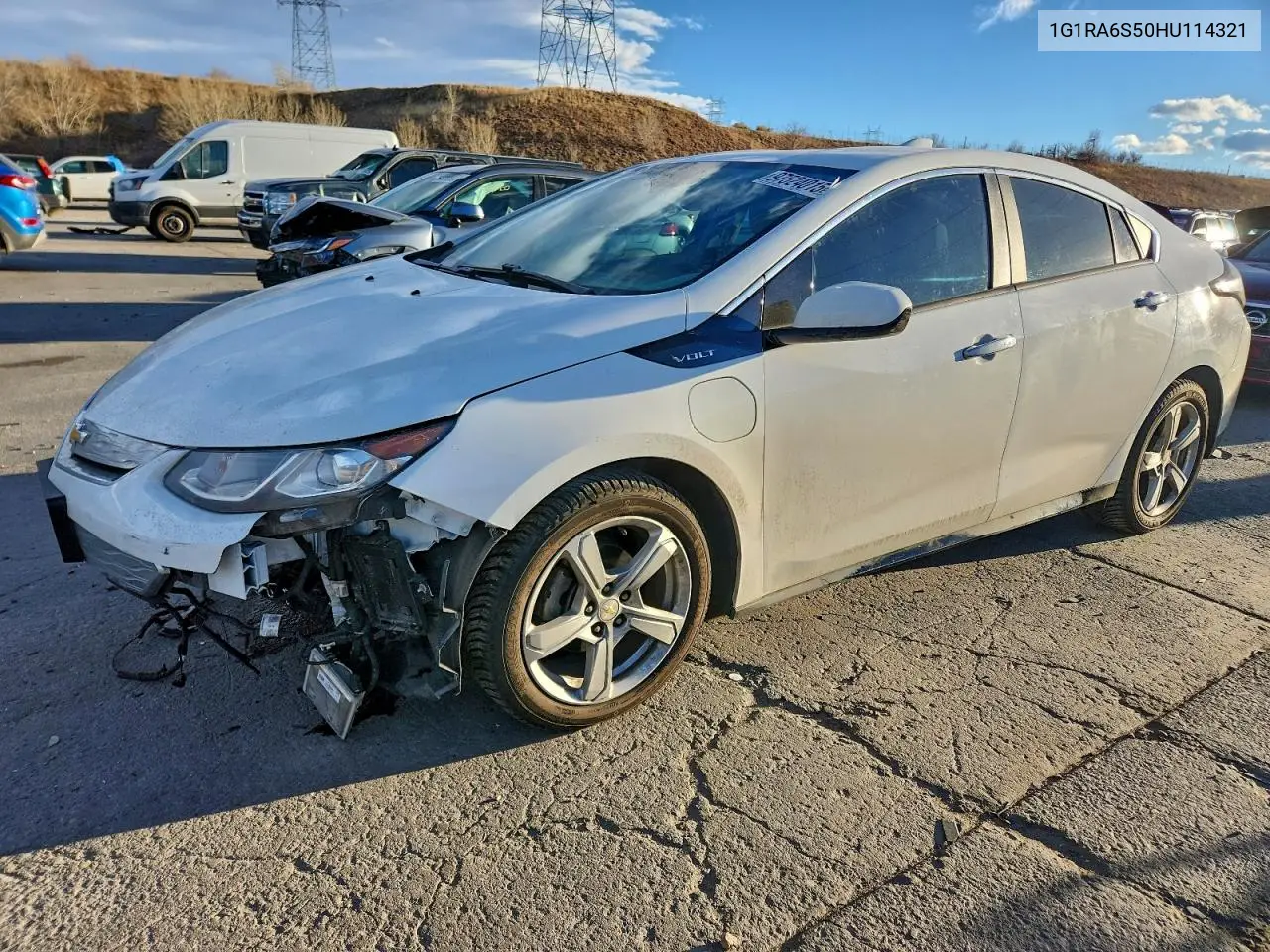 1G1RA6S50HU114321 2017 Chevrolet Volt Lt