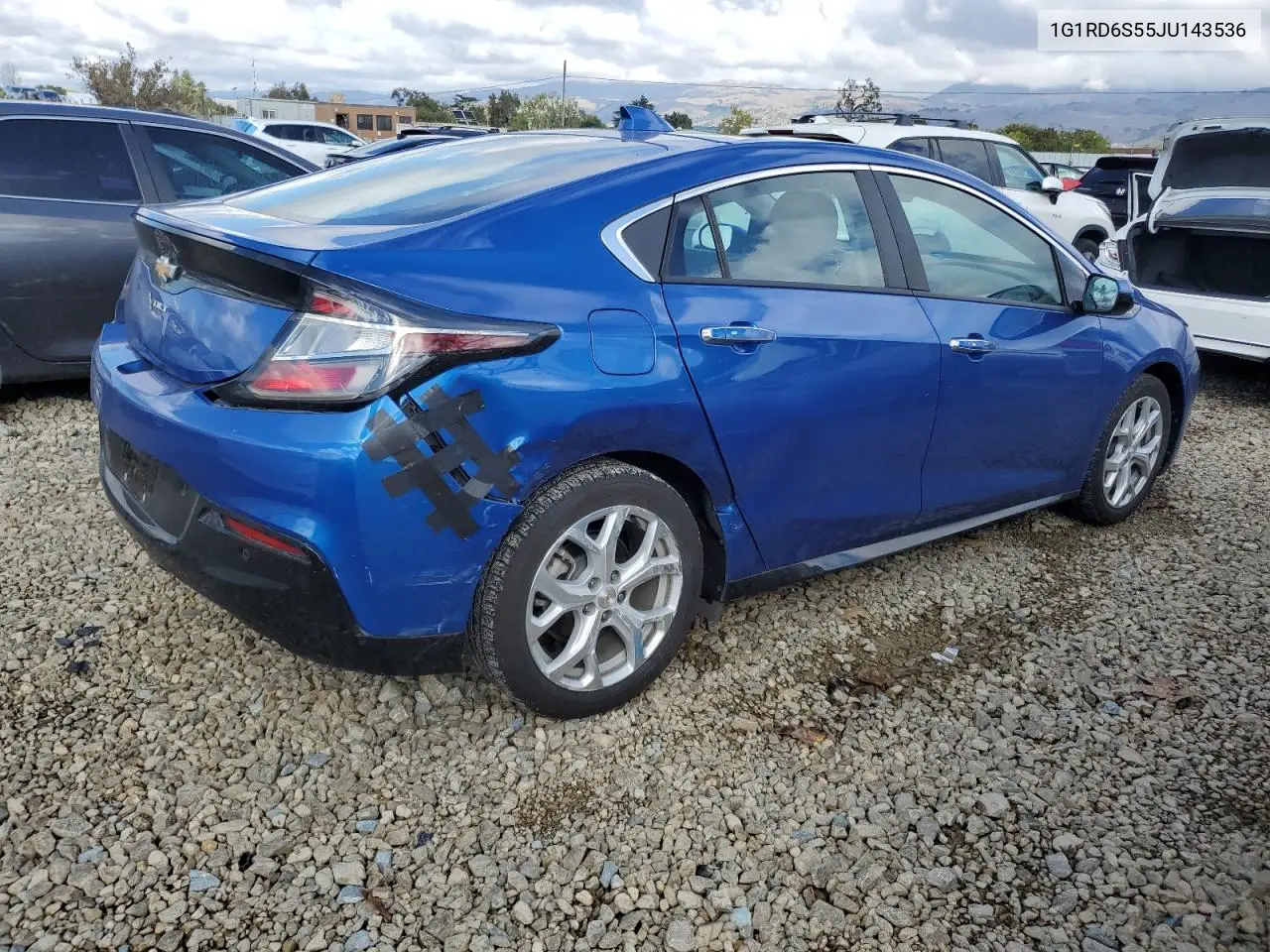 1G1RD6S55JU143536 2018 Chevrolet Volt Premier