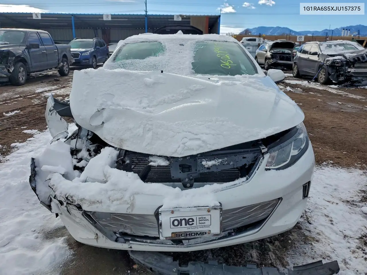 1G1RA6S5XJU157375 2018 Chevrolet Volt Lt