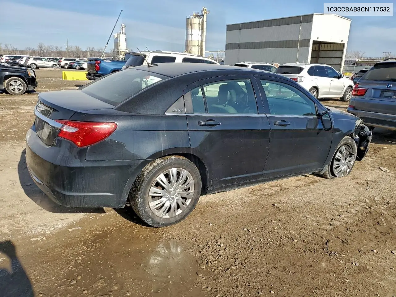 1C3CCBAB8CN117532 2012 Chrysler 200 Lx