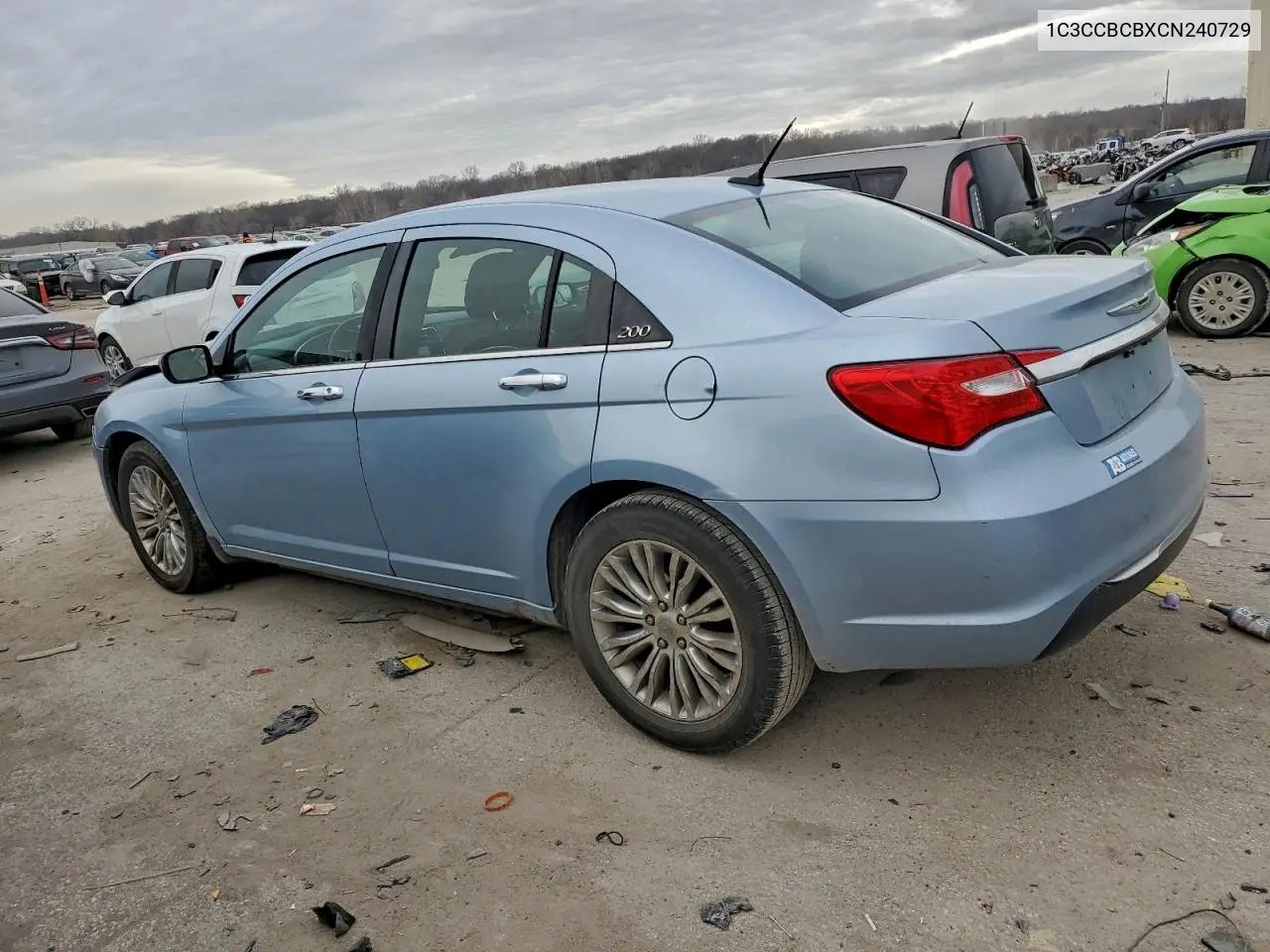 1C3CCBCBXCN240729 2012 Chrysler 200 Limited