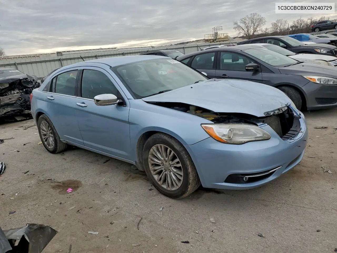 1C3CCBCBXCN240729 2012 Chrysler 200 Limited