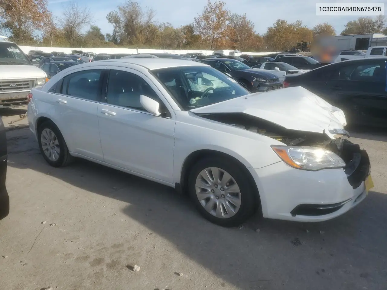 1C3CCBAB4DN676478 2013 Chrysler 200 Lx