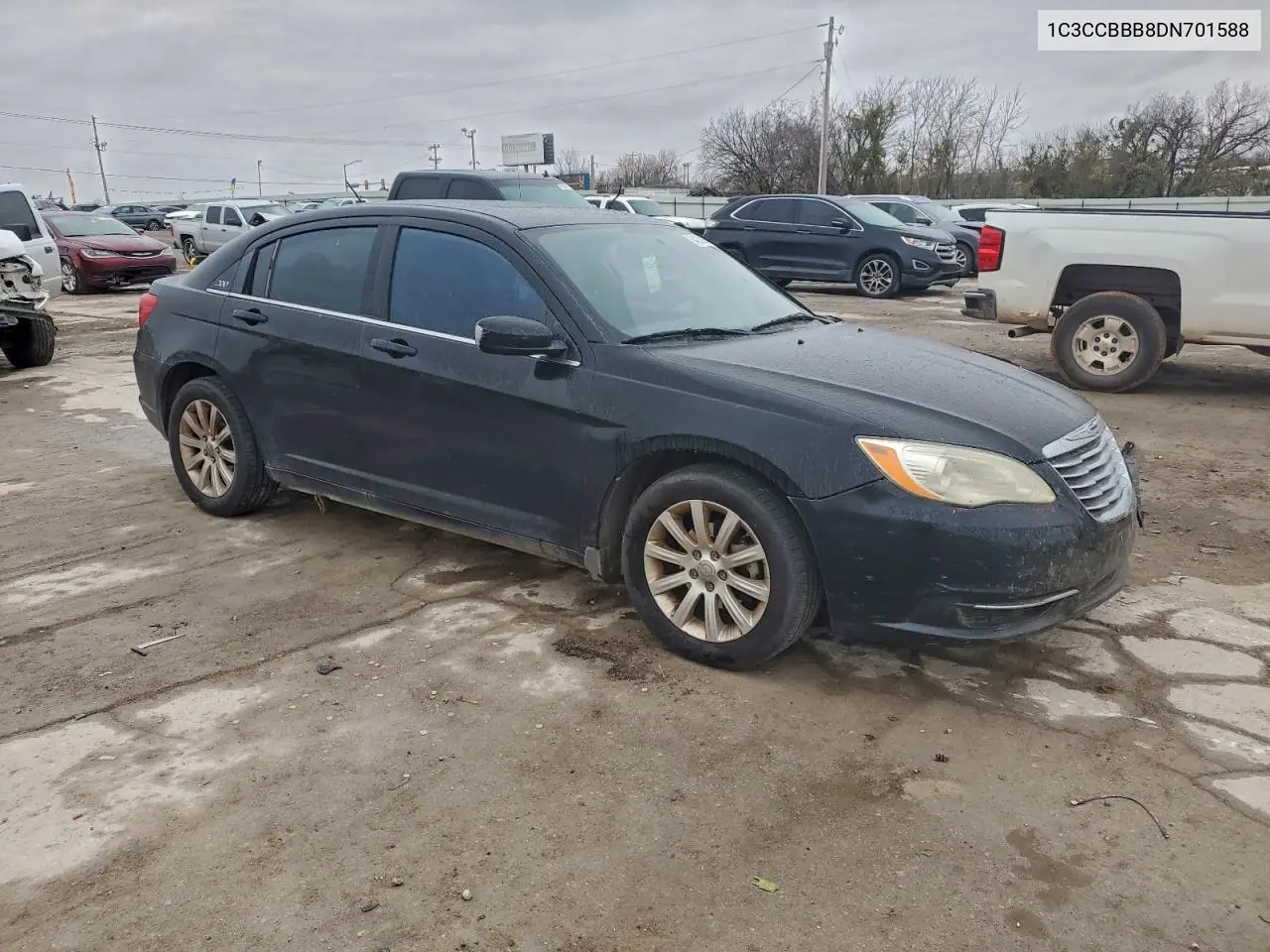 1C3CCBBB8DN701588 2013 Chrysler 200 Touring