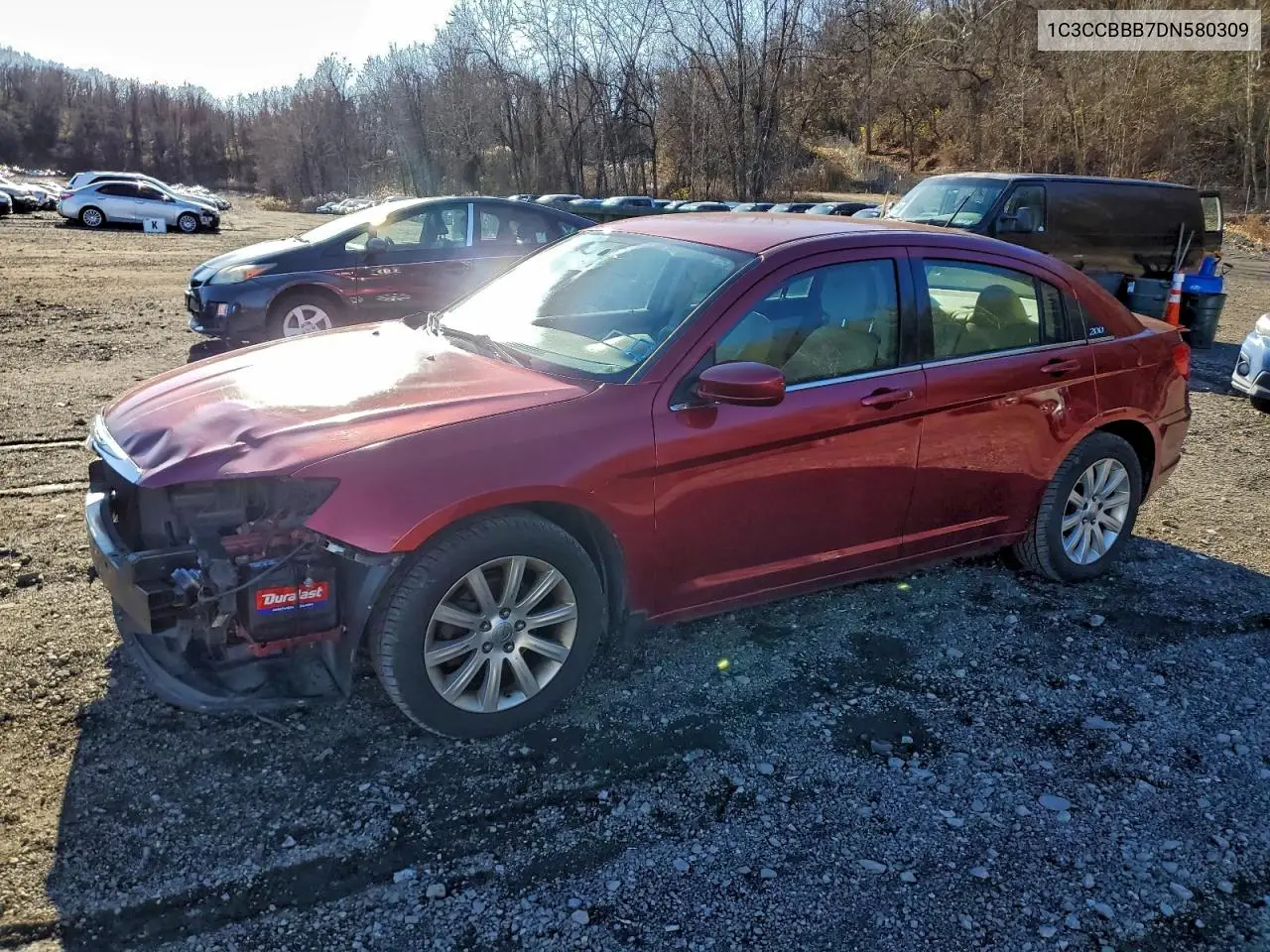 1C3CCBBB7DN580309 2013 Chrysler 200 Touring