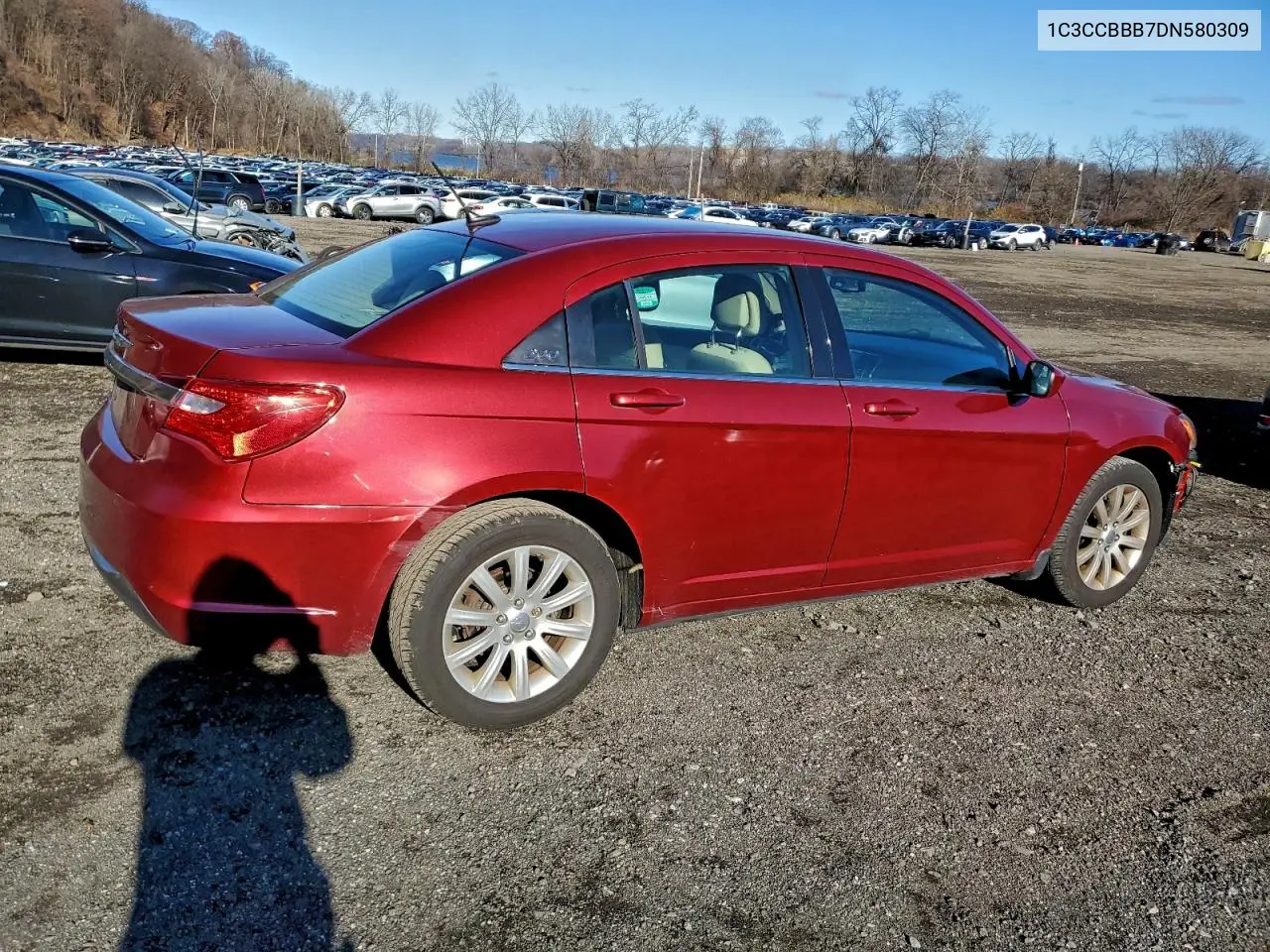 1C3CCBBB7DN580309 2013 Chrysler 200 Touring