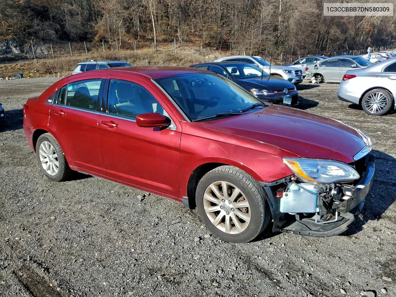 1C3CCBBB7DN580309 2013 Chrysler 200 Touring