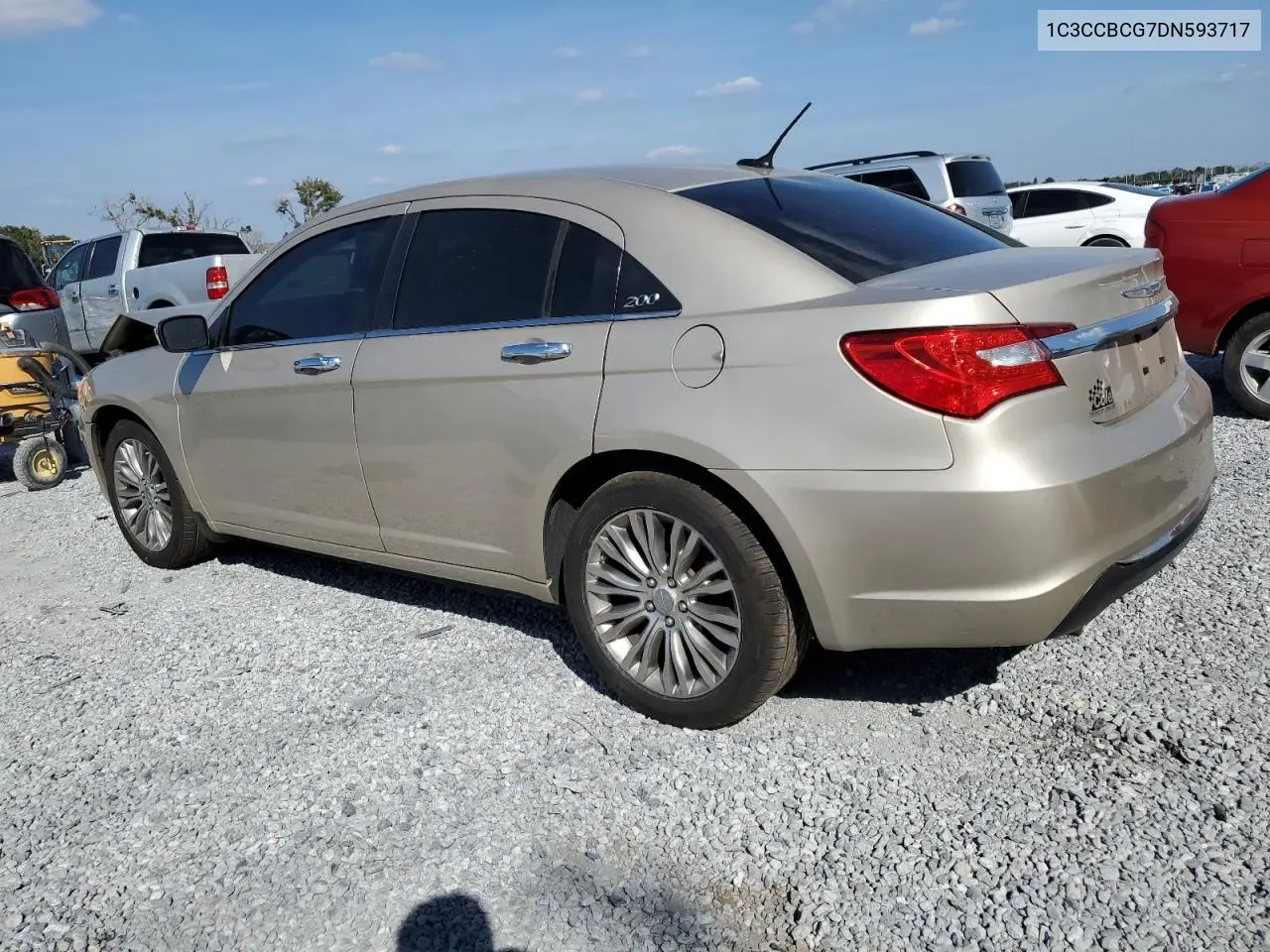 1C3CCBCG7DN593717 2013 Chrysler 200 Limited