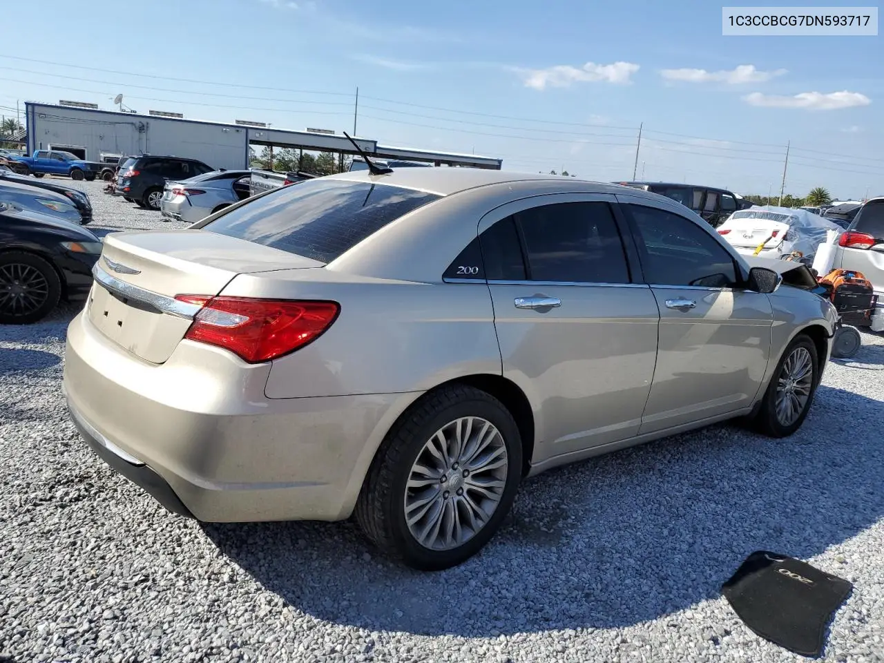 1C3CCBCG7DN593717 2013 Chrysler 200 Limited