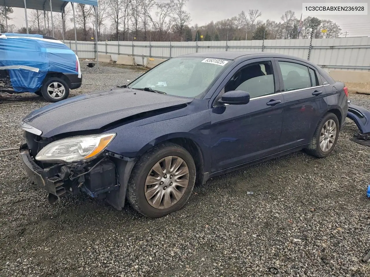 1C3CCBABXEN236928 2014 Chrysler 200 Lx