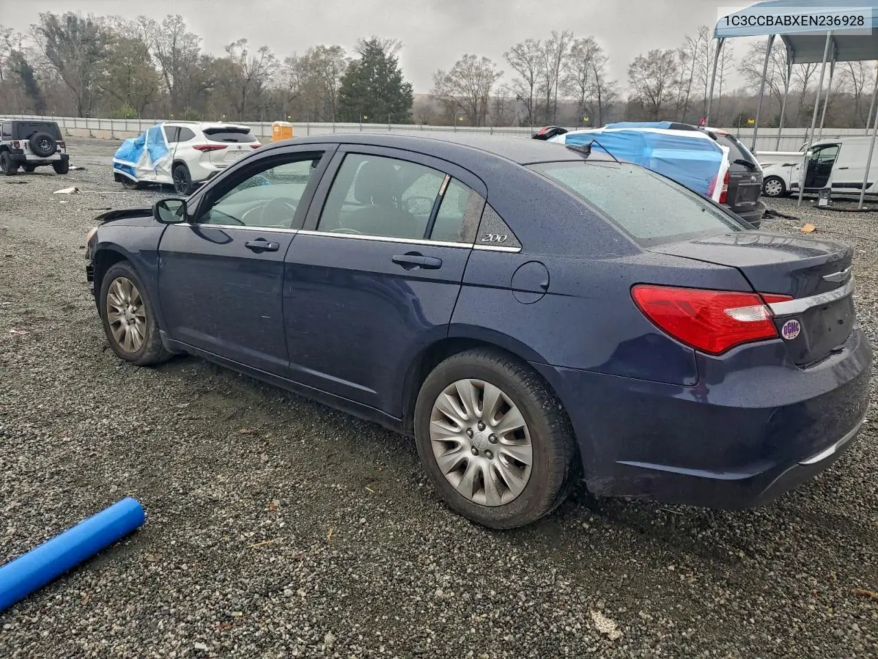 1C3CCBABXEN236928 2014 Chrysler 200 Lx