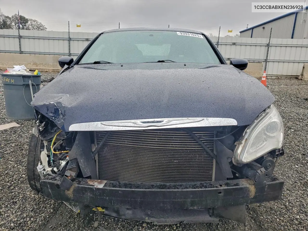 1C3CCBABXEN236928 2014 Chrysler 200 Lx