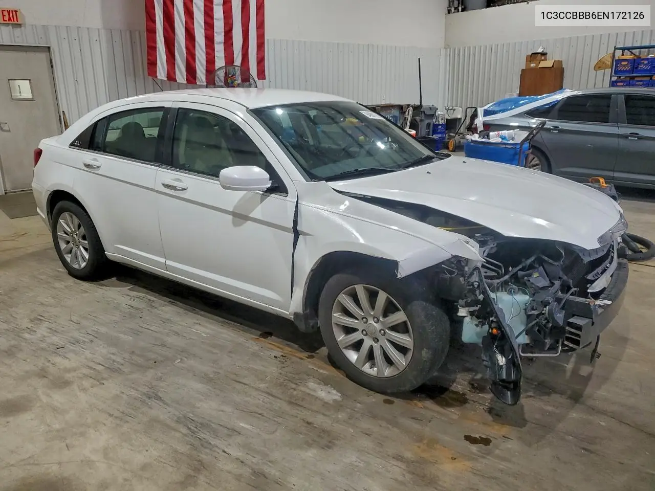 1C3CCBBB6EN172126 2014 Chrysler 200 Touring