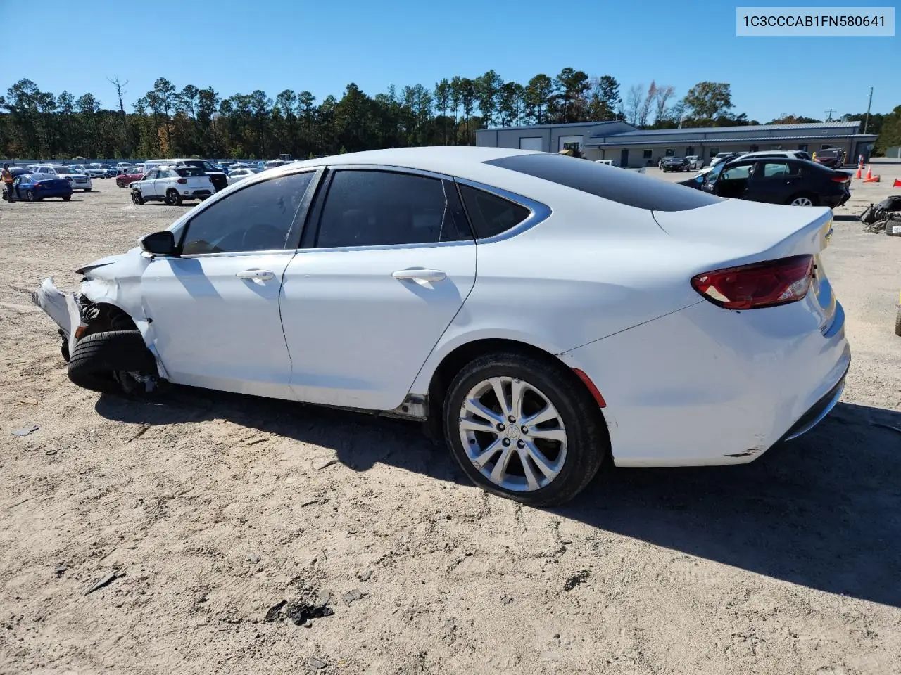 1C3CCCAB1FN580641 2015 Chrysler 200 Limited