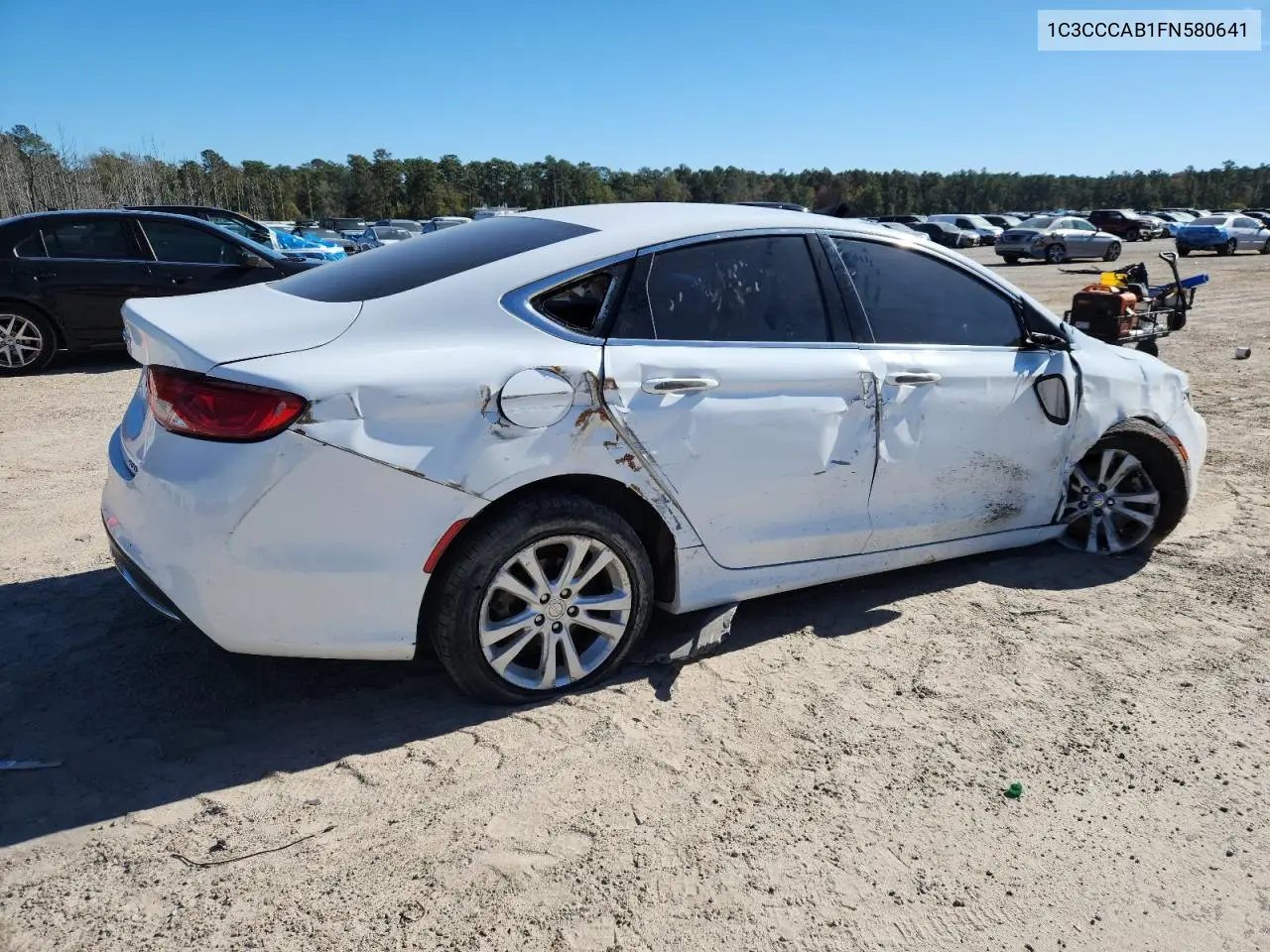 1C3CCCAB1FN580641 2015 Chrysler 200 Limited
