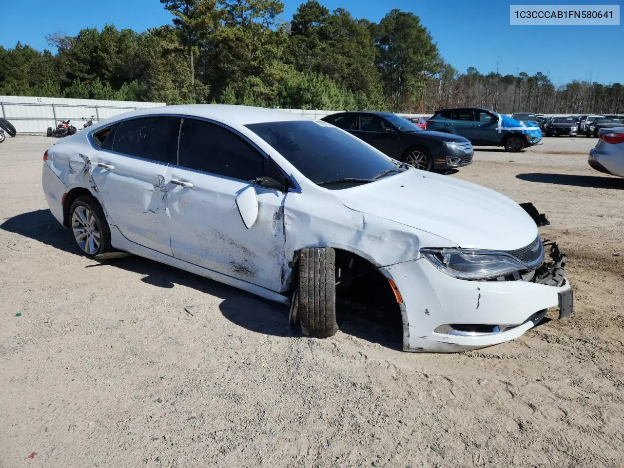 1C3CCCAB1FN580641 2015 Chrysler 200 Limited