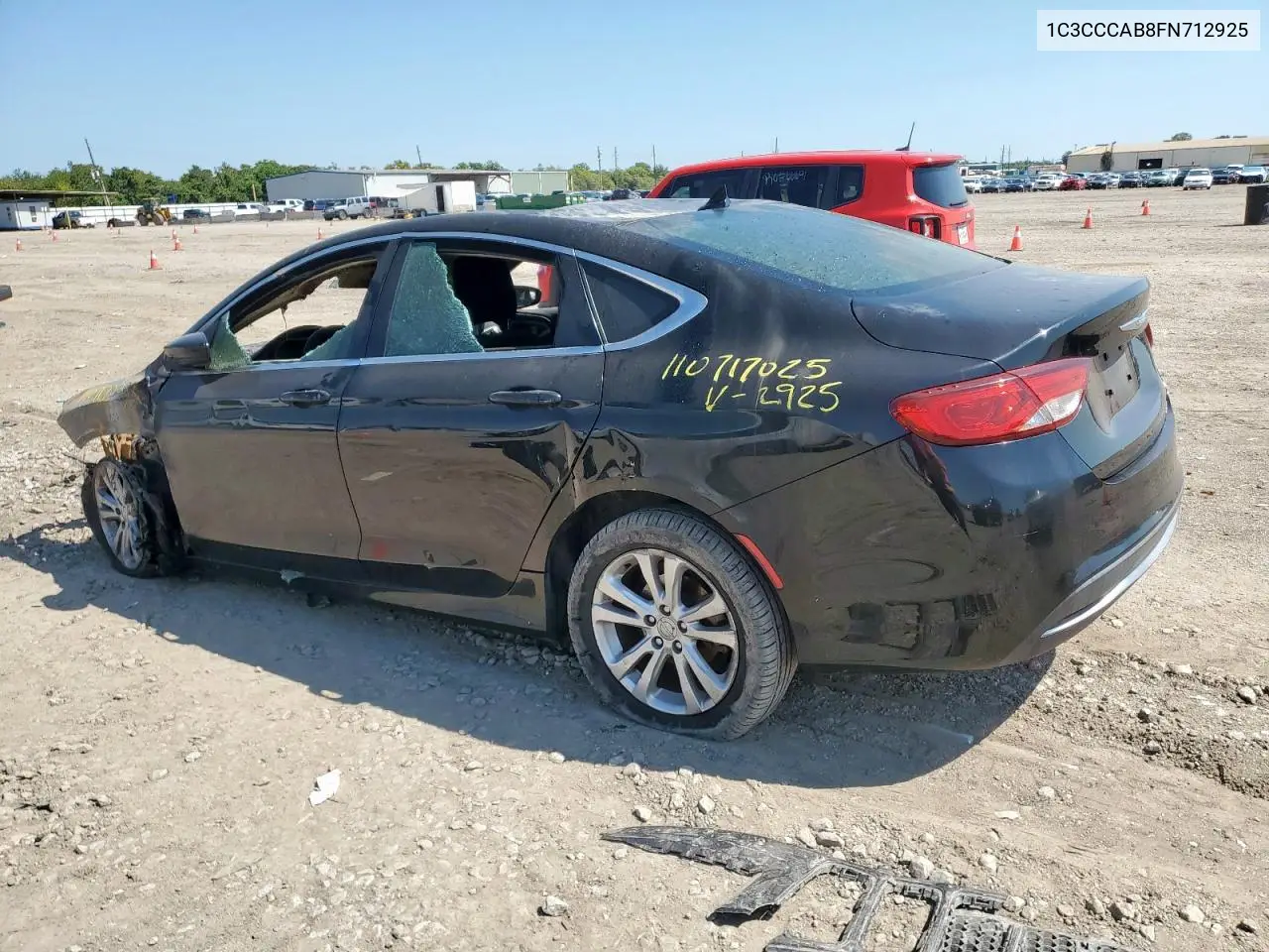 1C3CCCAB8FN712925 2015 Chrysler 200 Limited