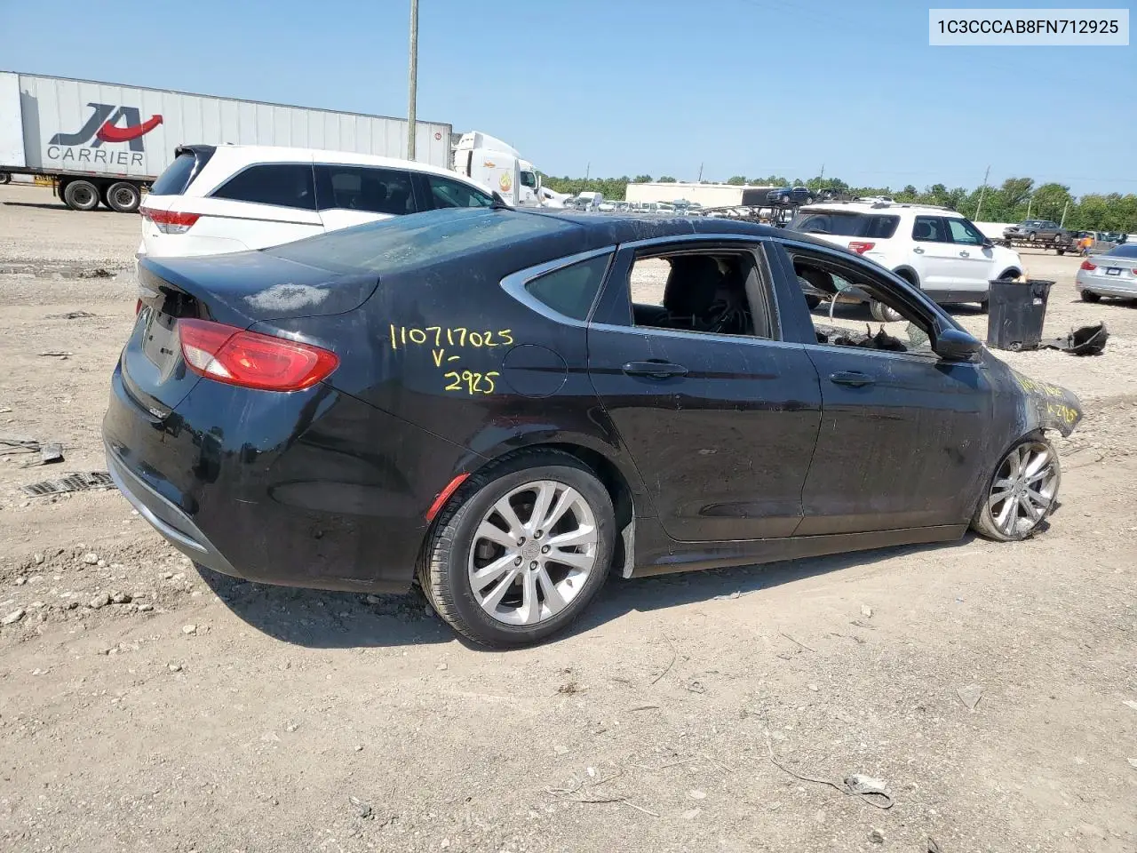 1C3CCCAB8FN712925 2015 Chrysler 200 Limited